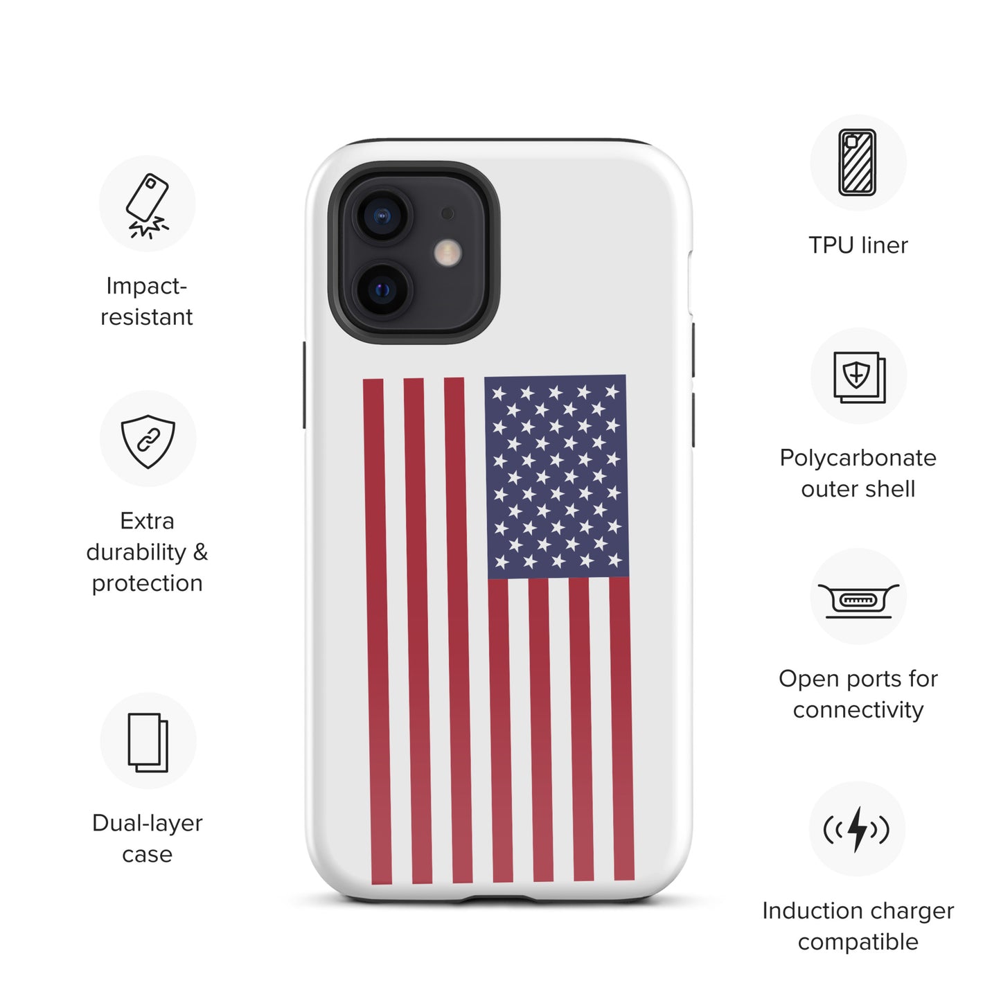 Patriotic Tough iPhone® Case
