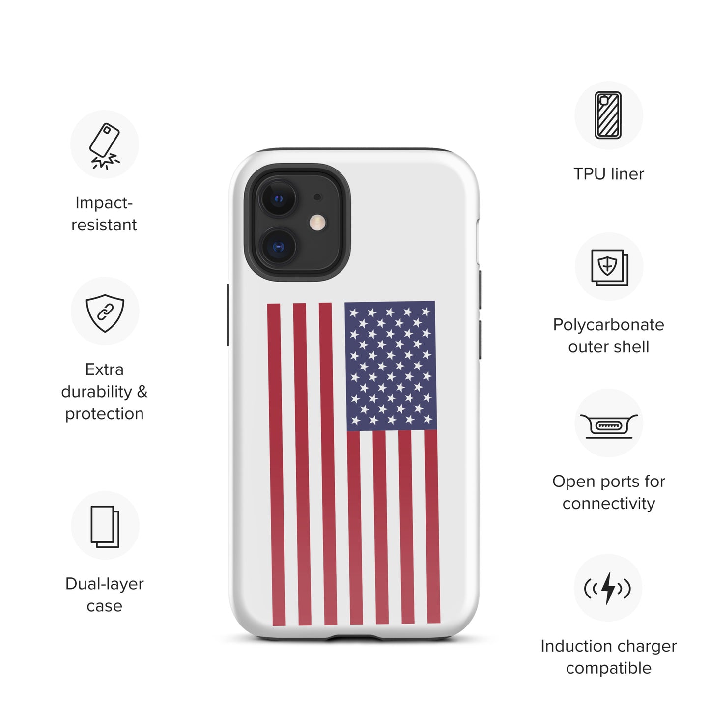 Patriotic Tough iPhone® Case