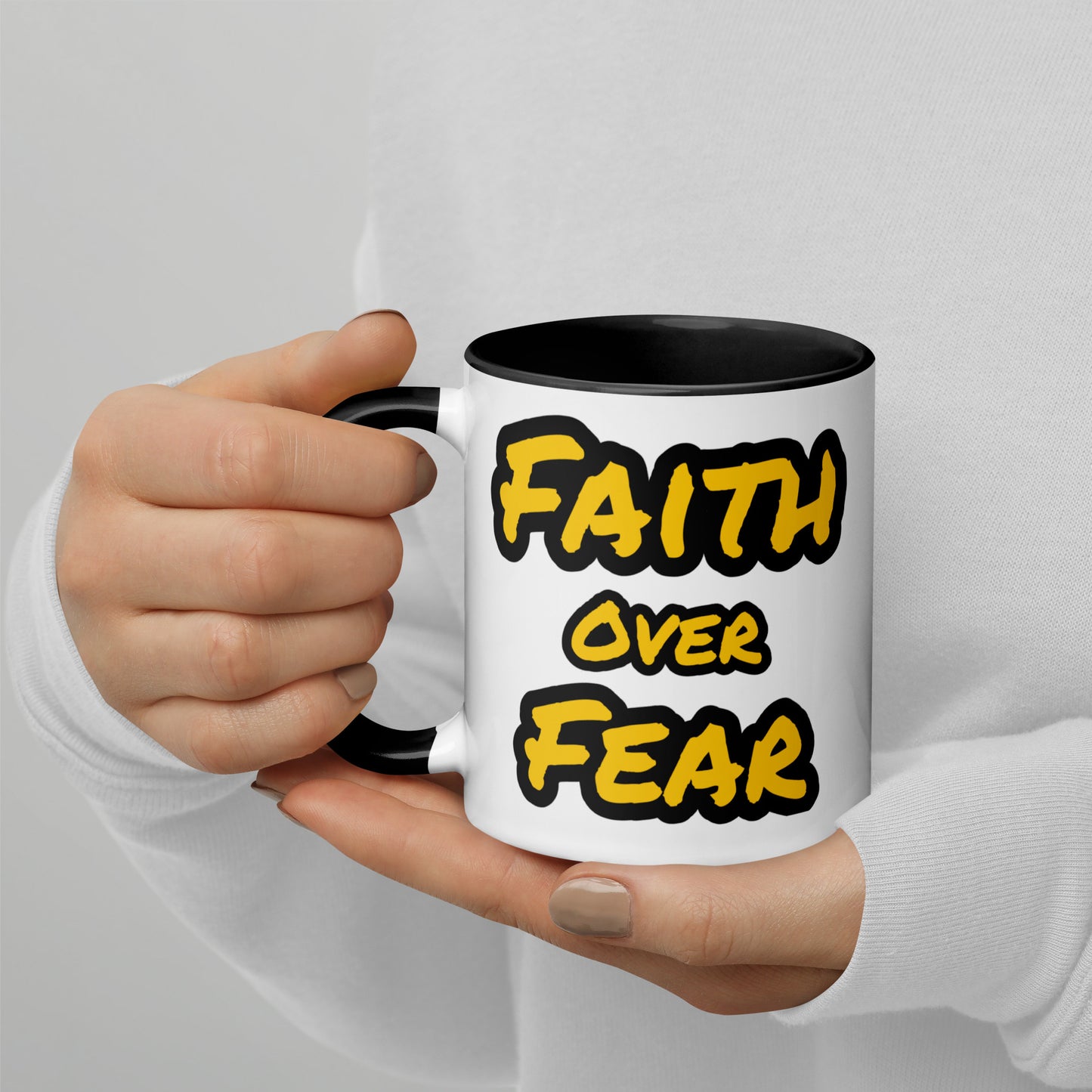 Faith Mug with Color Inside