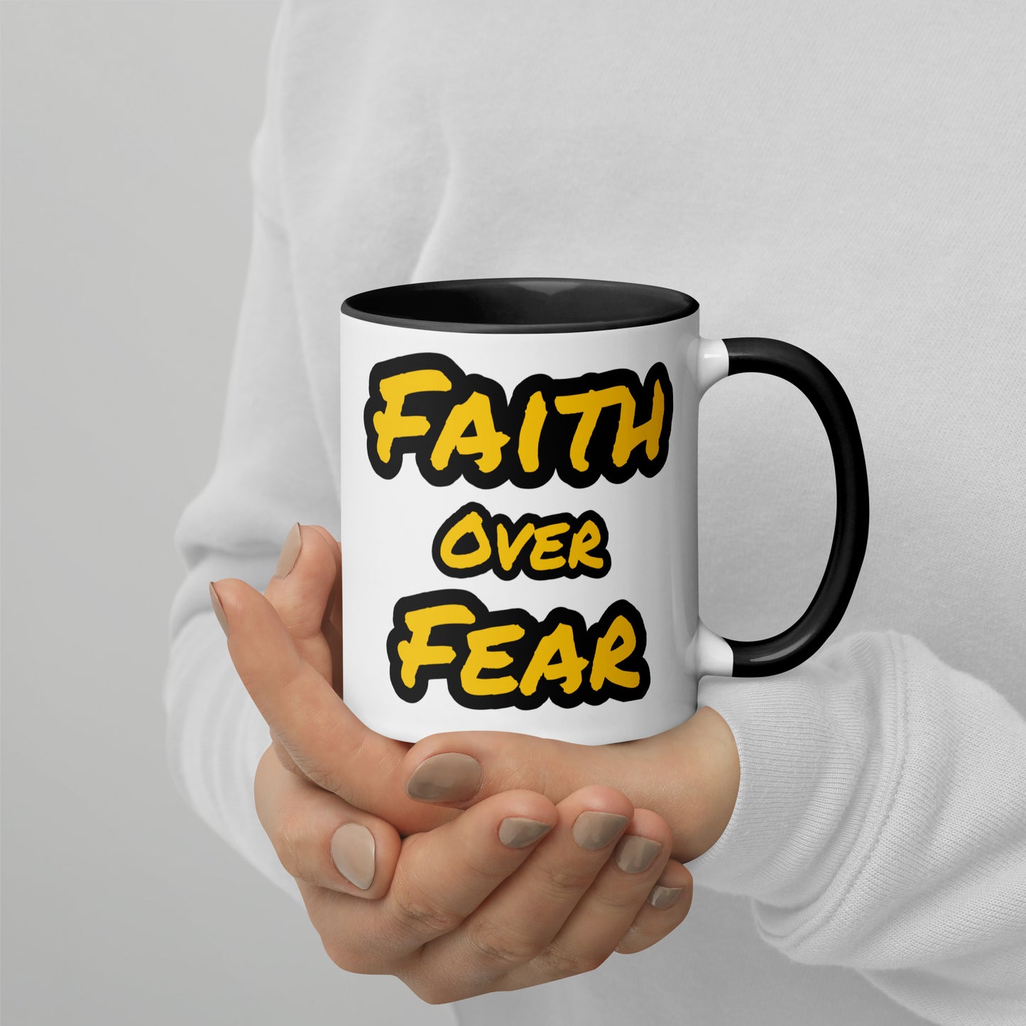 Faith Mug with Color Inside
