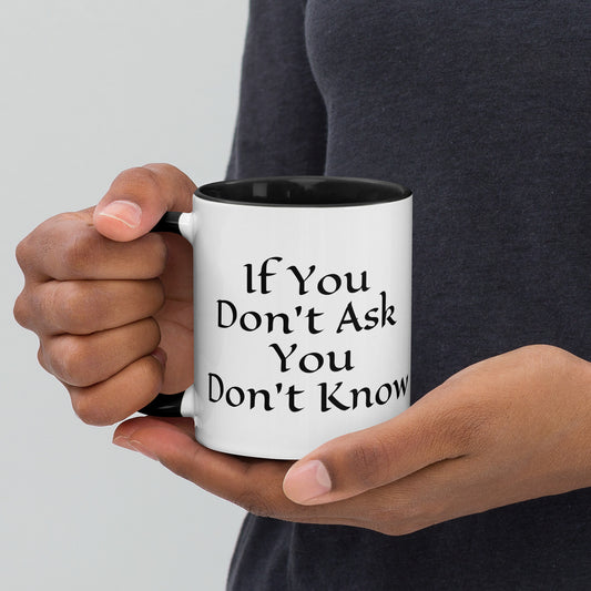 Don't Ask Mug with Color Inside