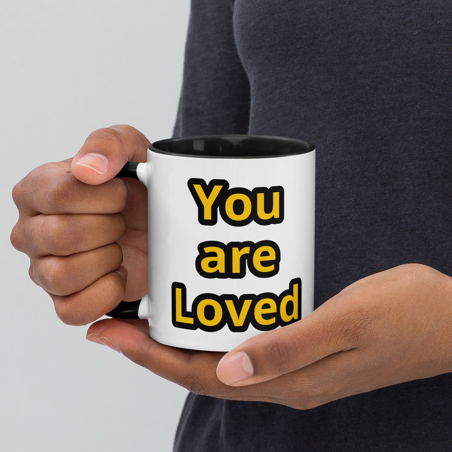 Love Mug with Color Inside