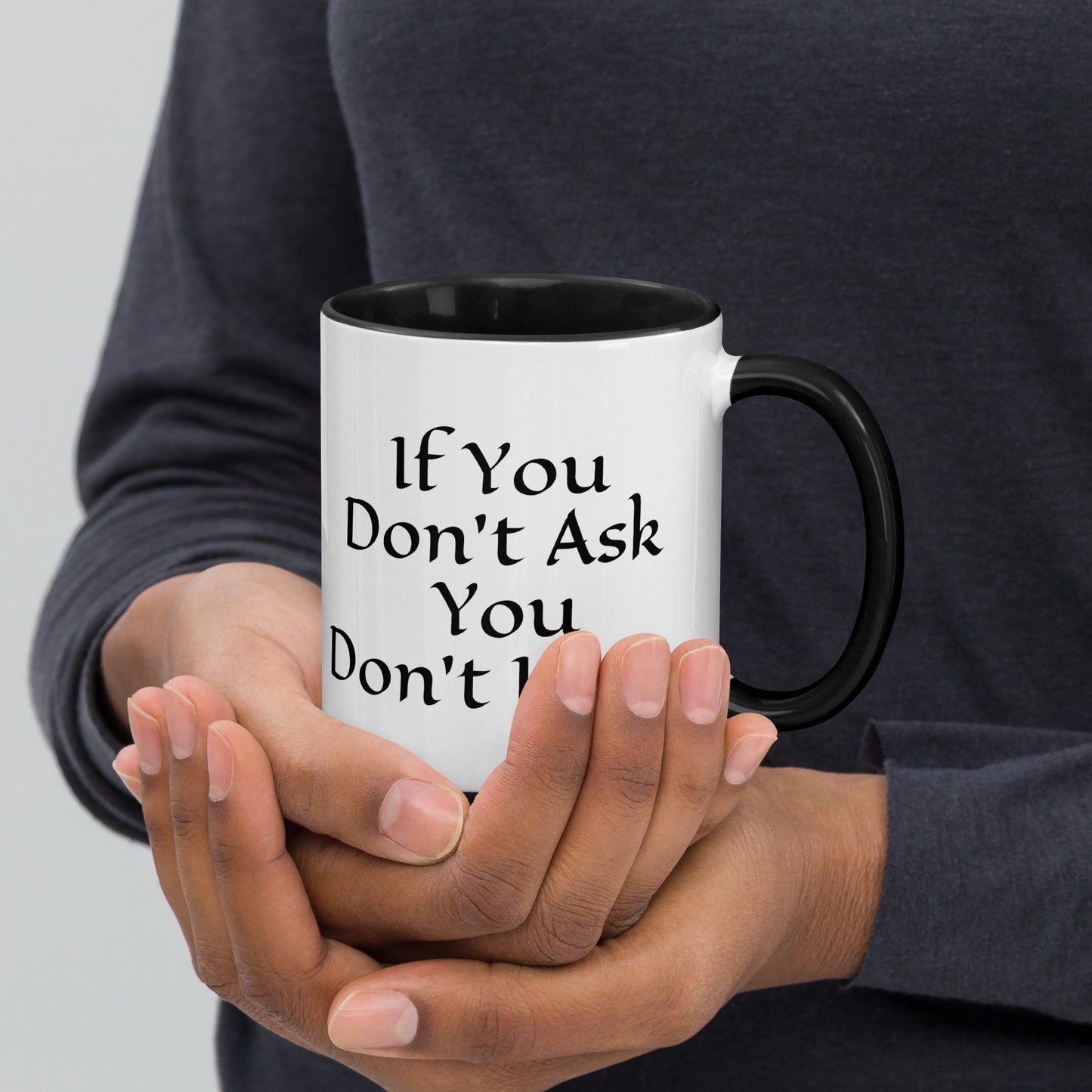 Don't Ask Mug with Color Inside