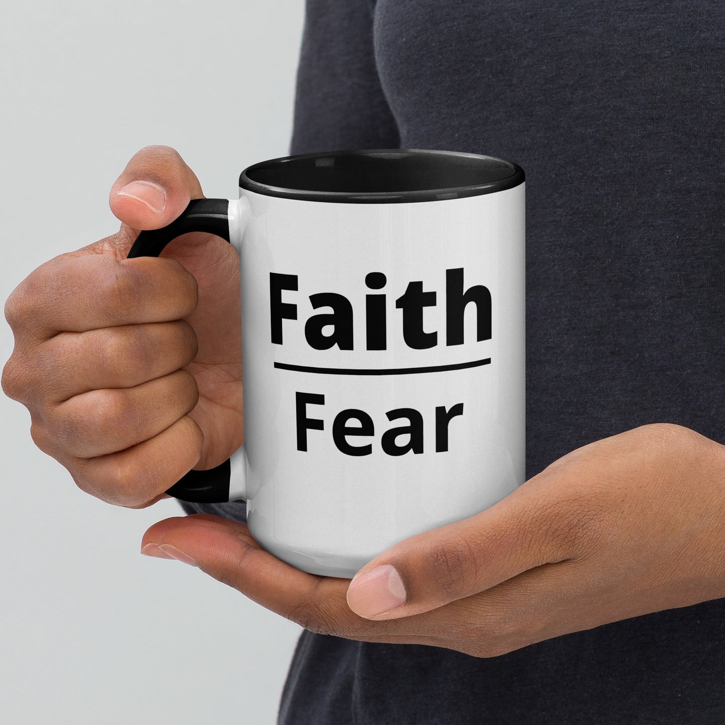 Faith Mug with Color Inside