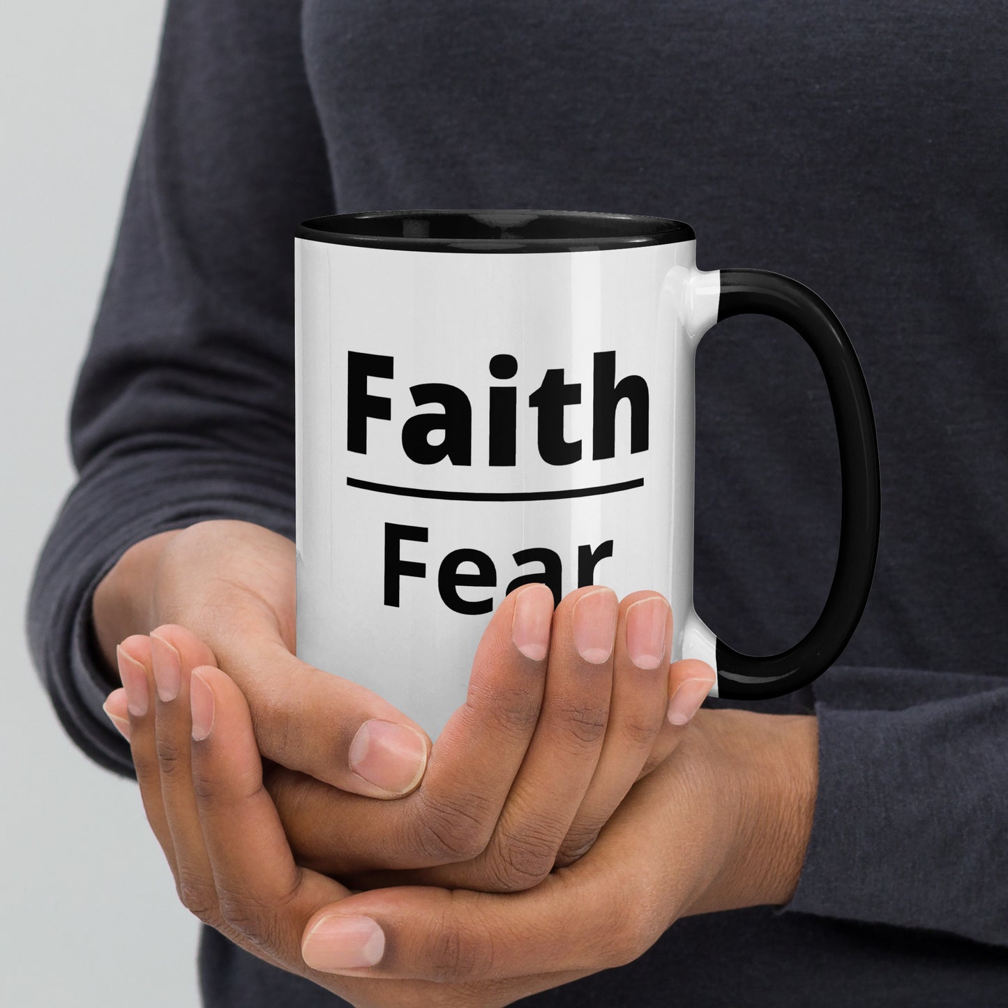 Faith Mug with Color Inside