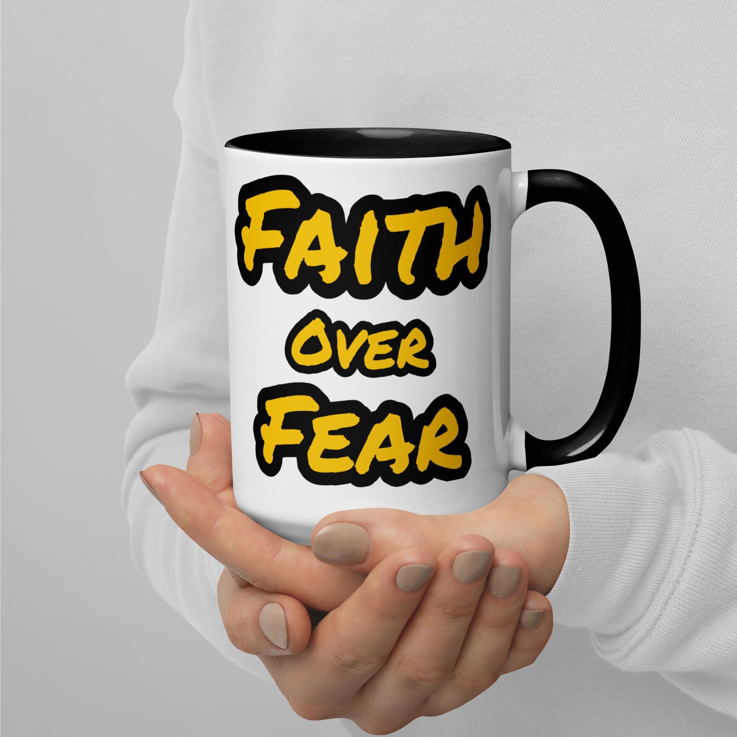 Faith Mug with Color Inside