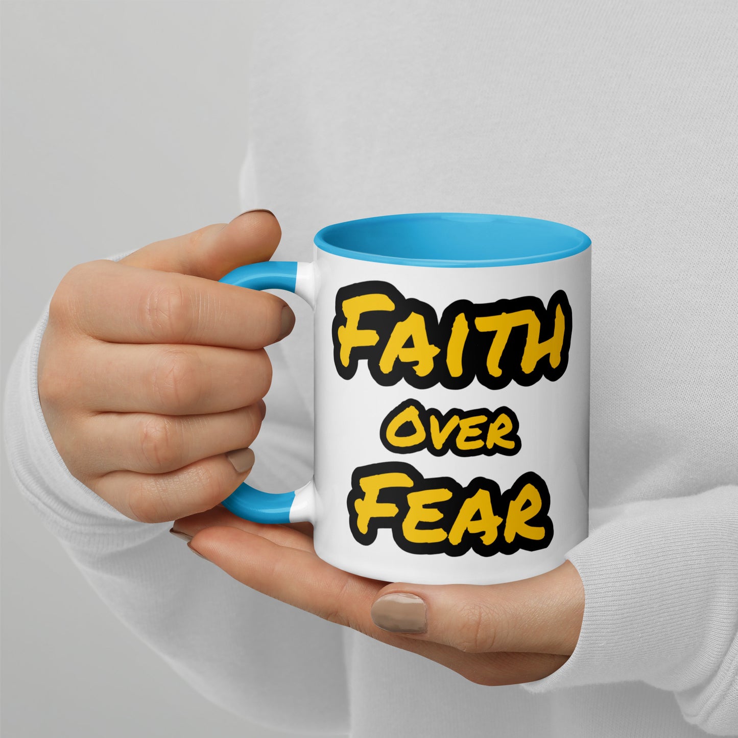Faith Mug with Color Inside