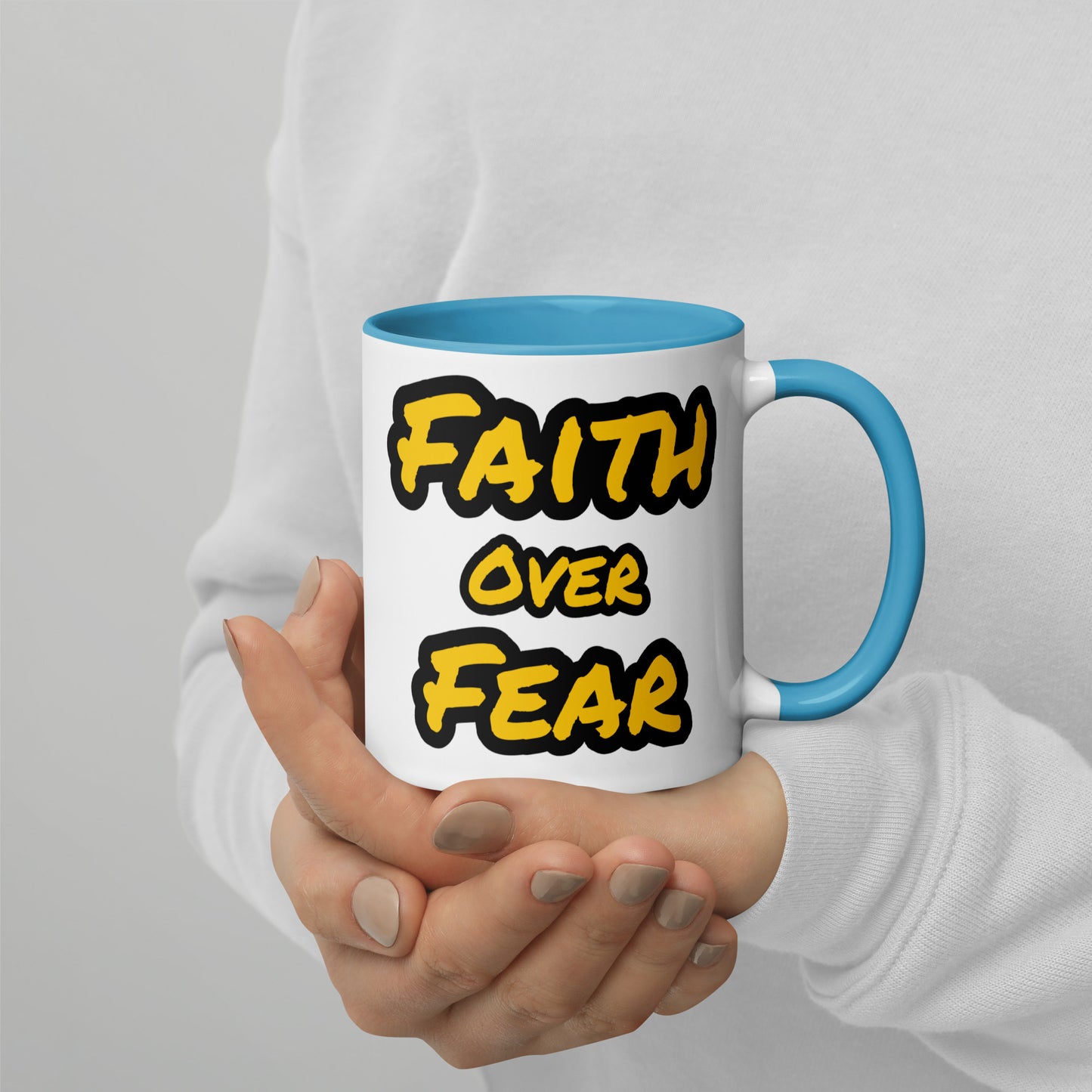 Faith Mug with Color Inside