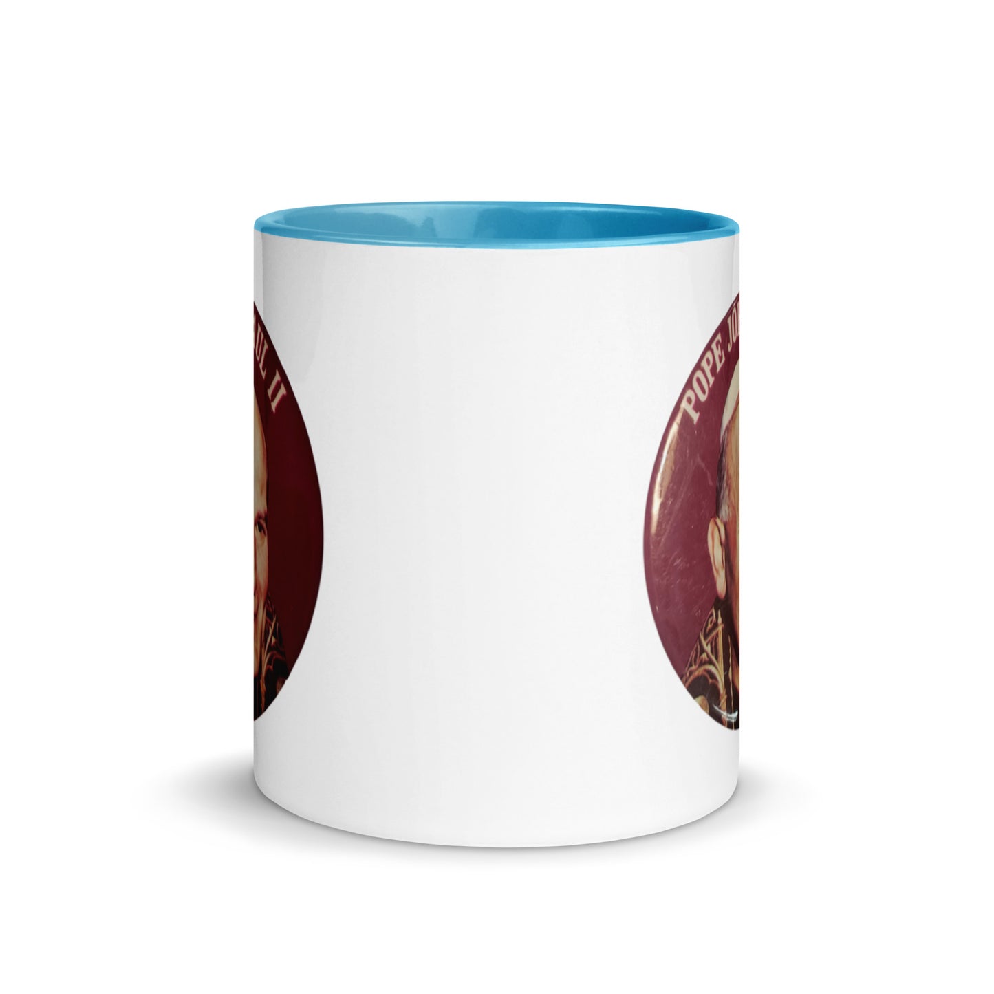 Pope St. John Paul II Mug with Color Inside