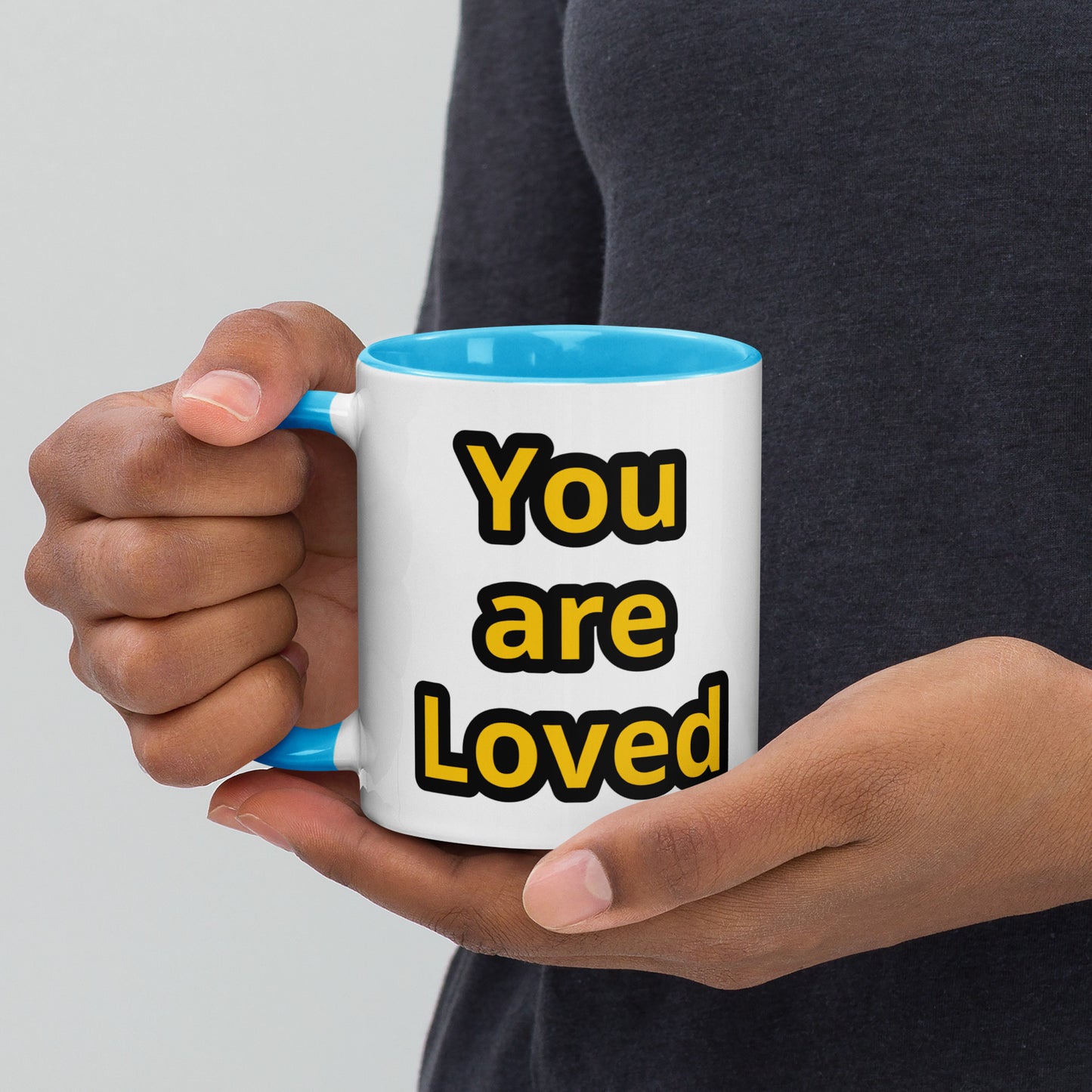 Love Mug with Color Inside