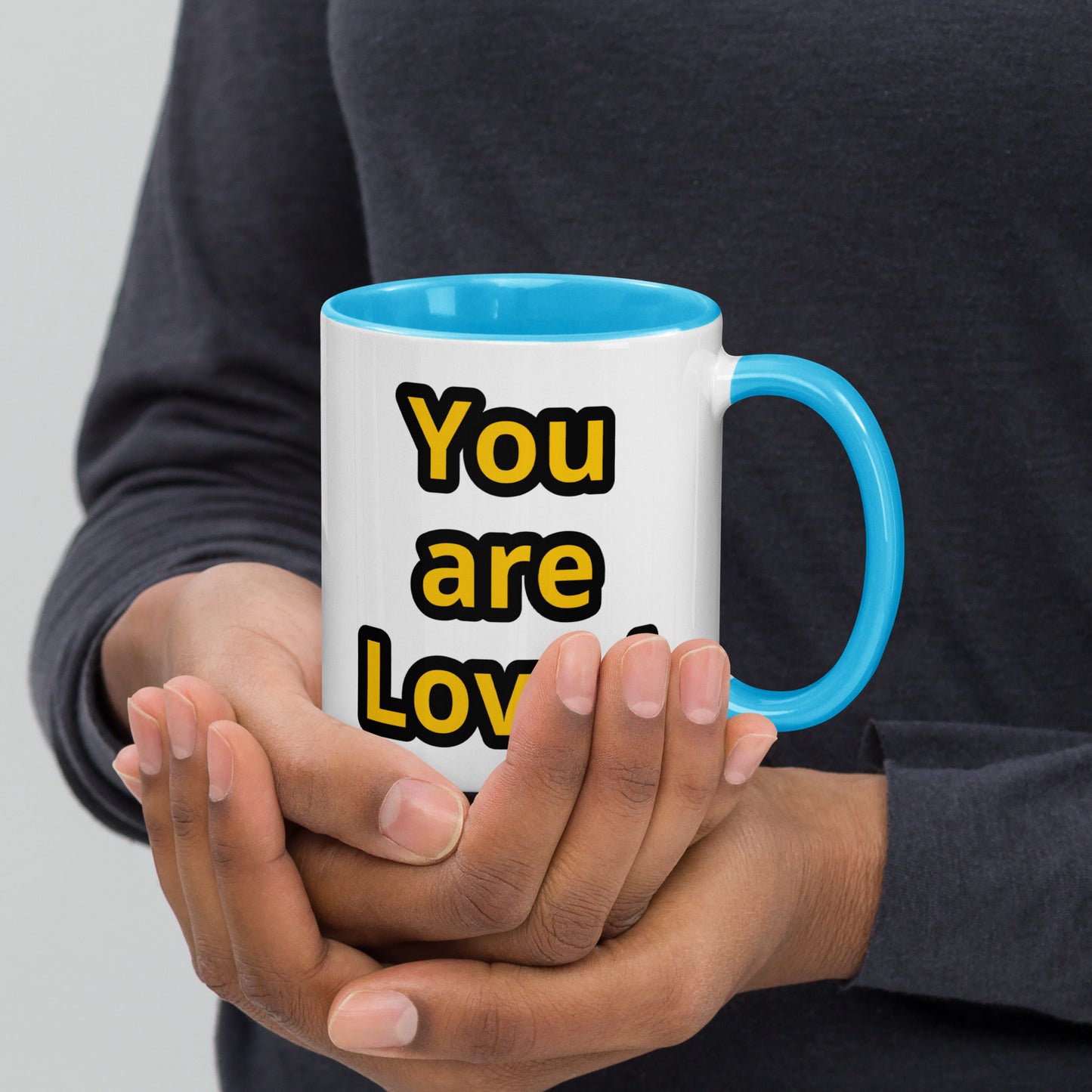 Love Mug with Color Inside