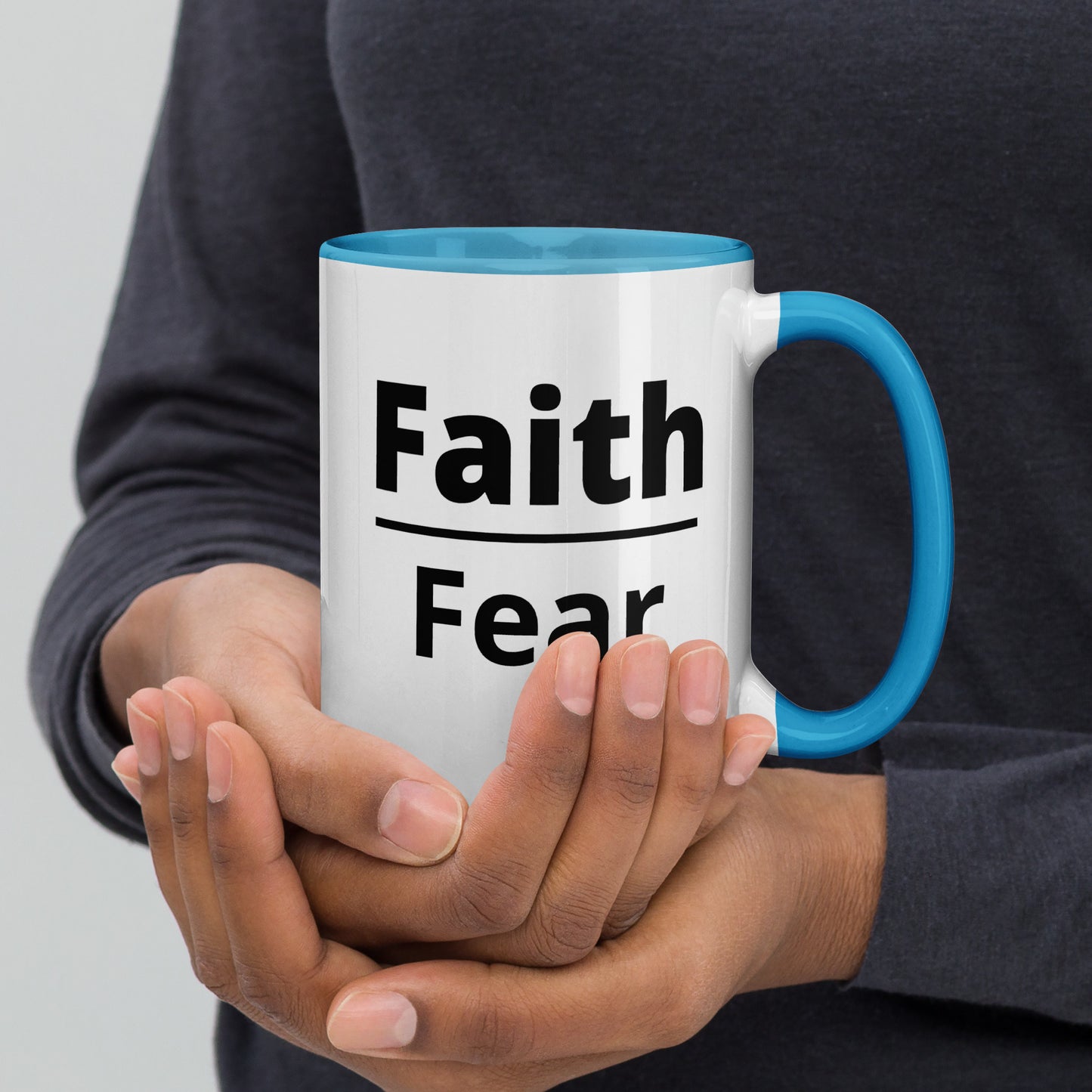 Faith Mug with Color Inside