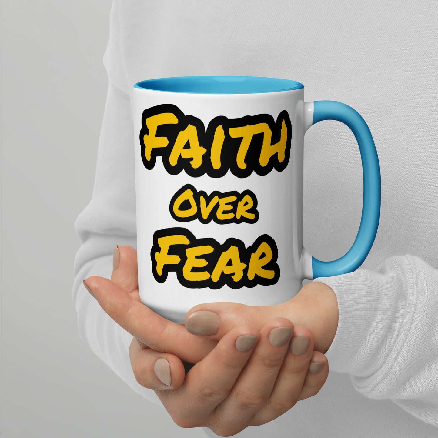 Faith Mug with Color Inside