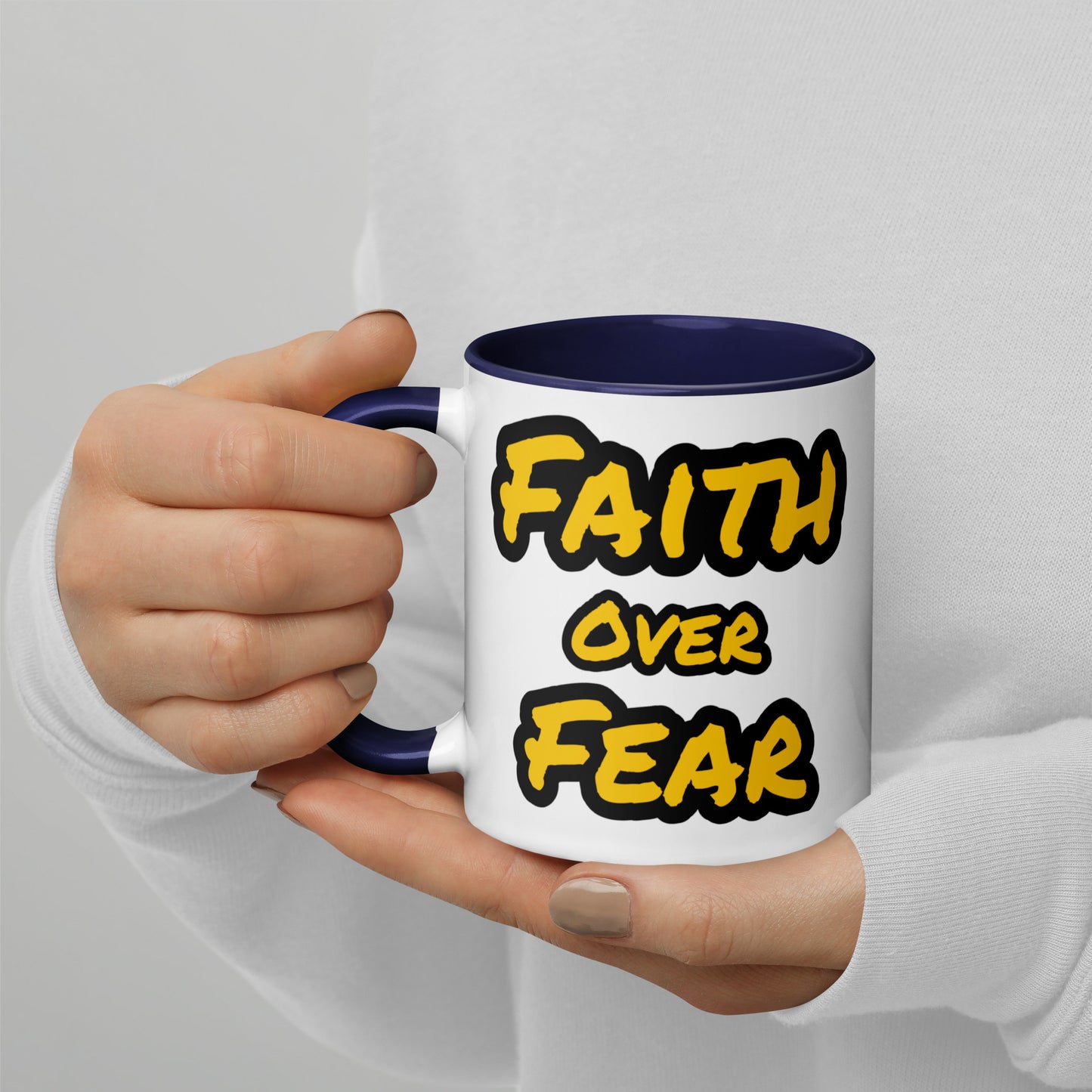 Faith Mug with Color Inside