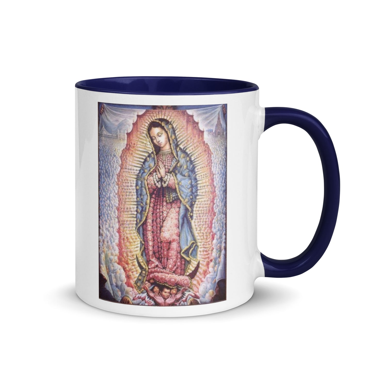 Our Lady of Guadalupe Mug with Color Inside