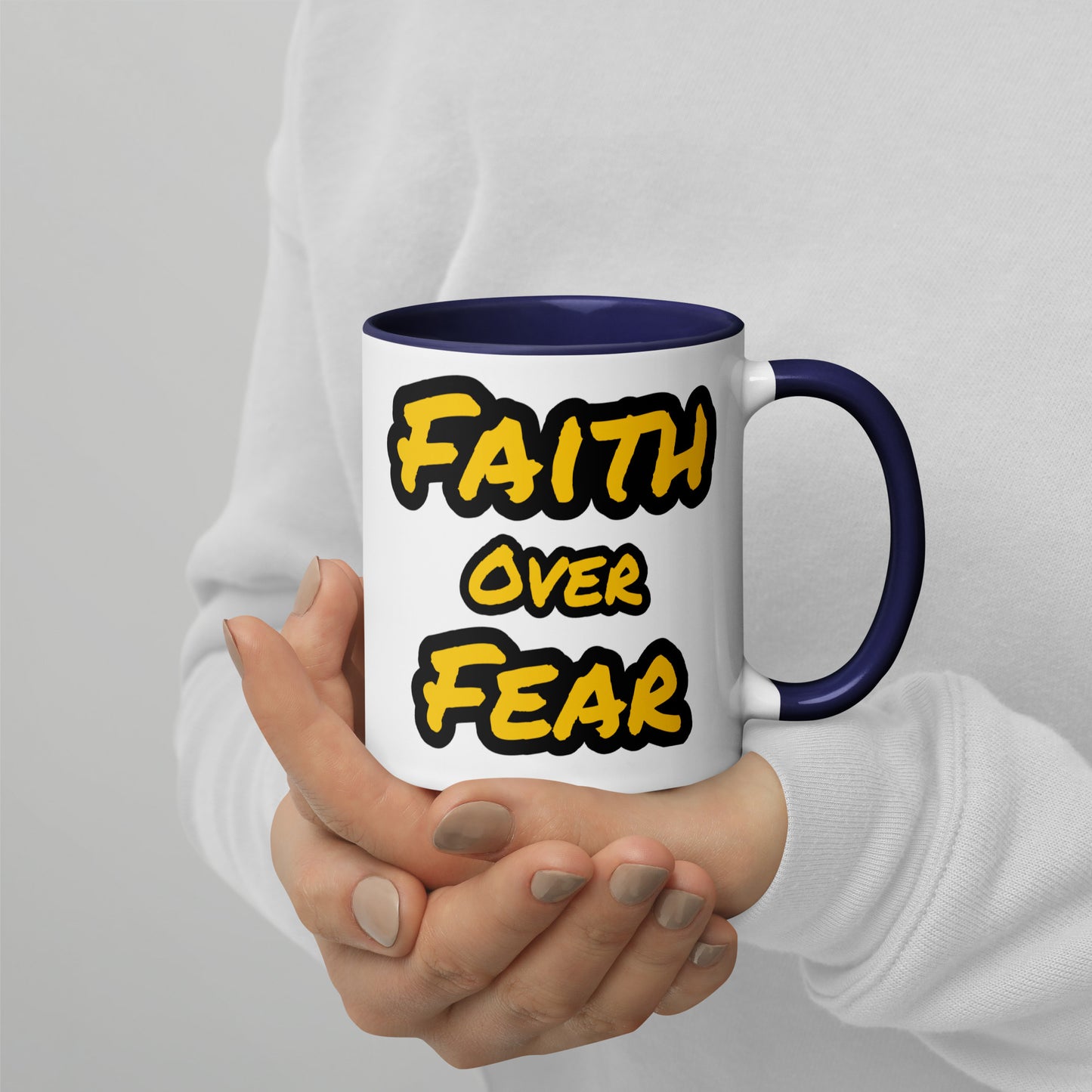 Faith Mug with Color Inside