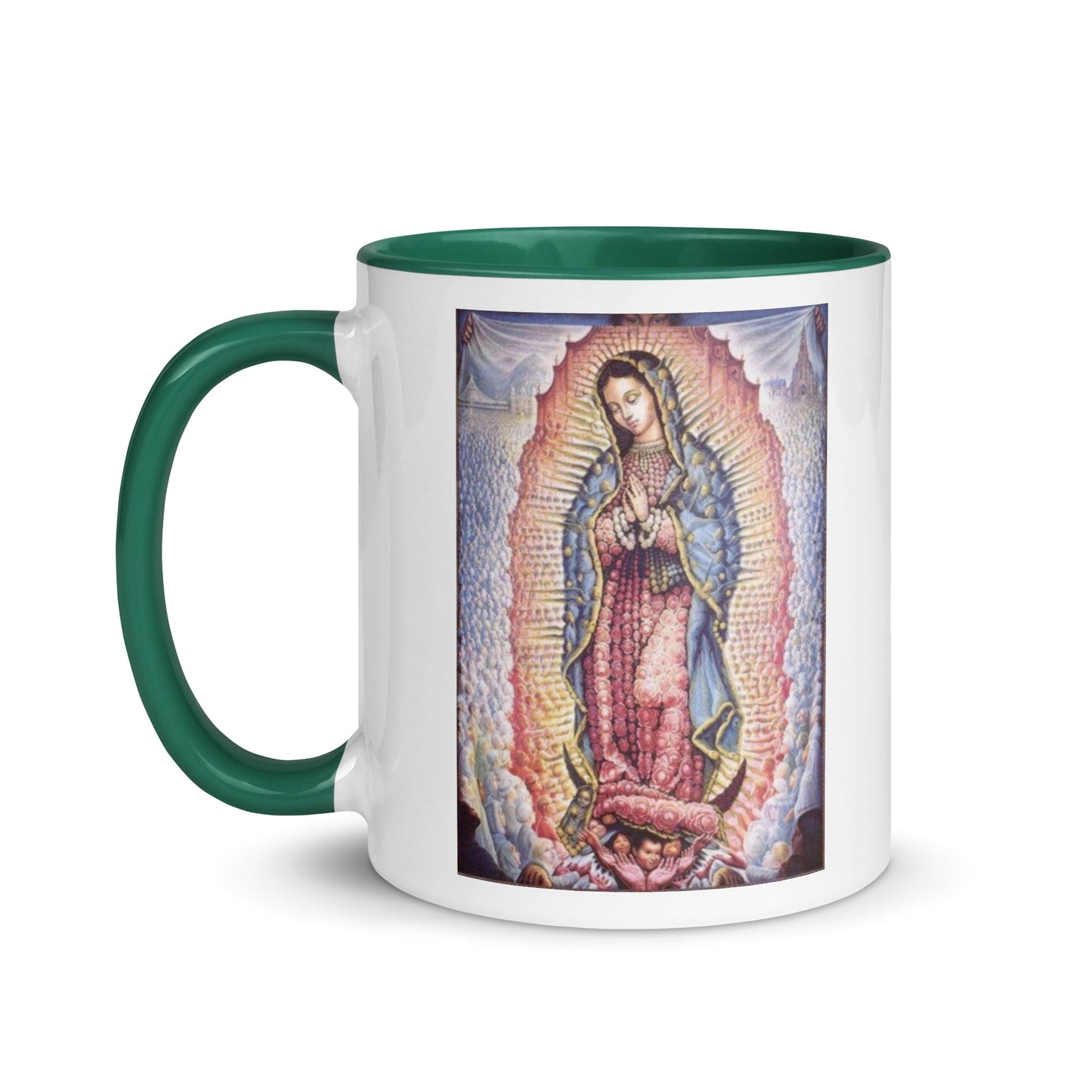 Our Lady of Guadalupe Mug with Color Inside