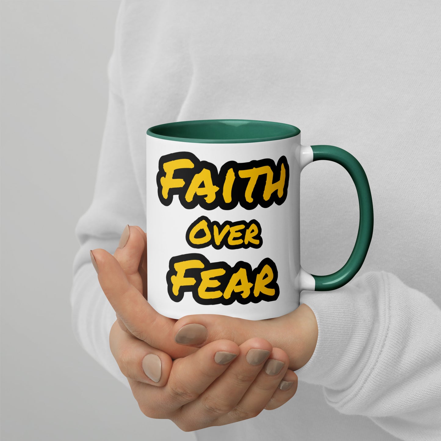 Faith Mug with Color Inside