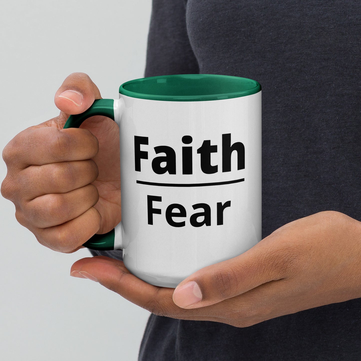 Faith Mug with Color Inside