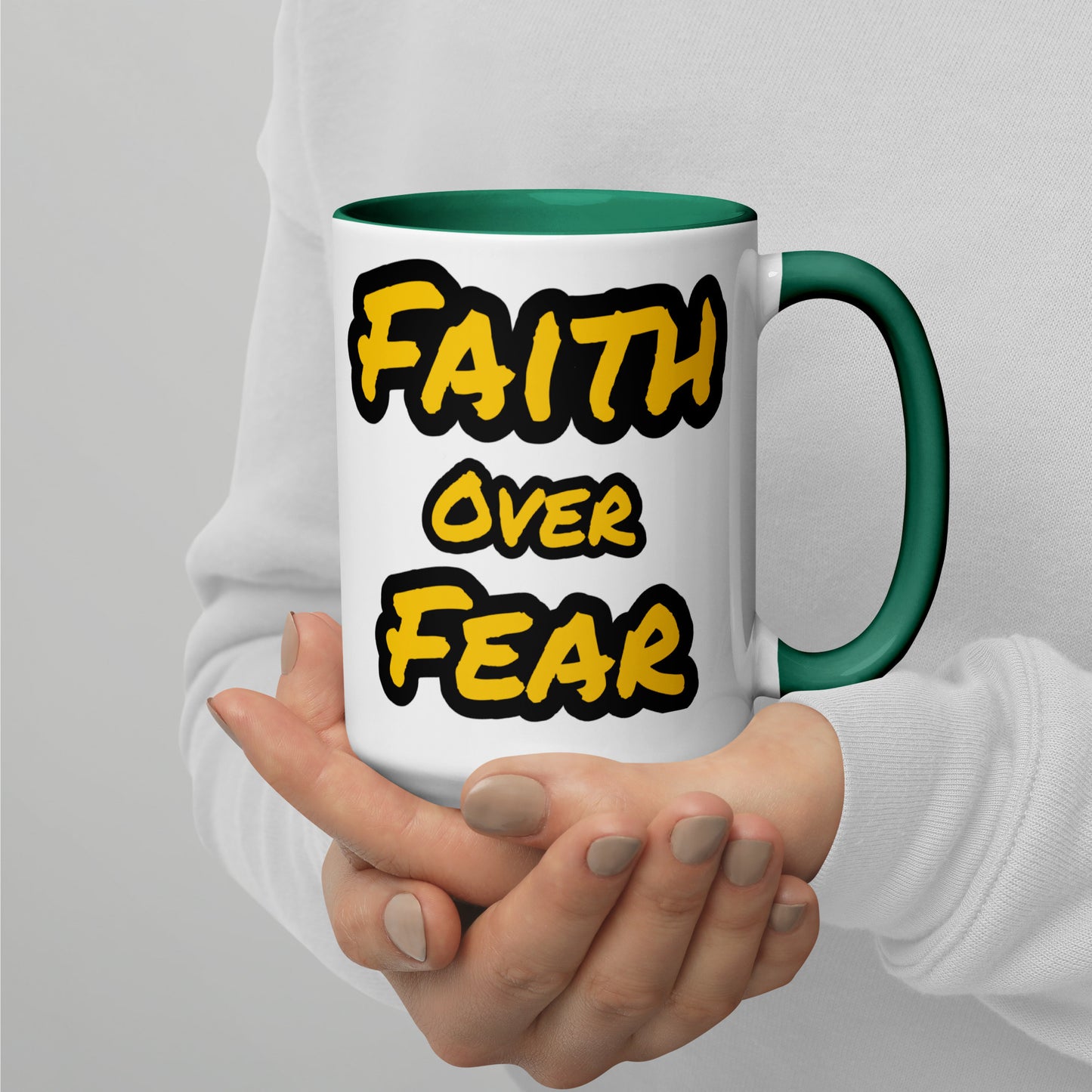 Faith Mug with Color Inside