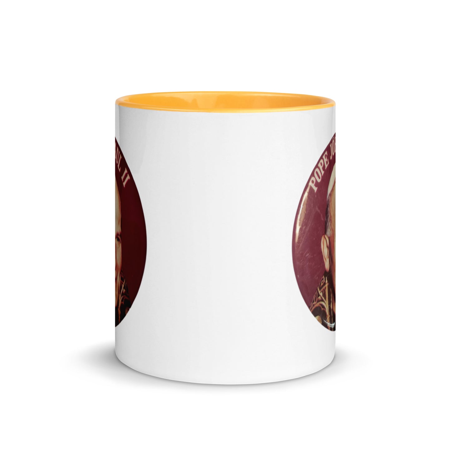 Pope St. John Paul II Mug with Color Inside