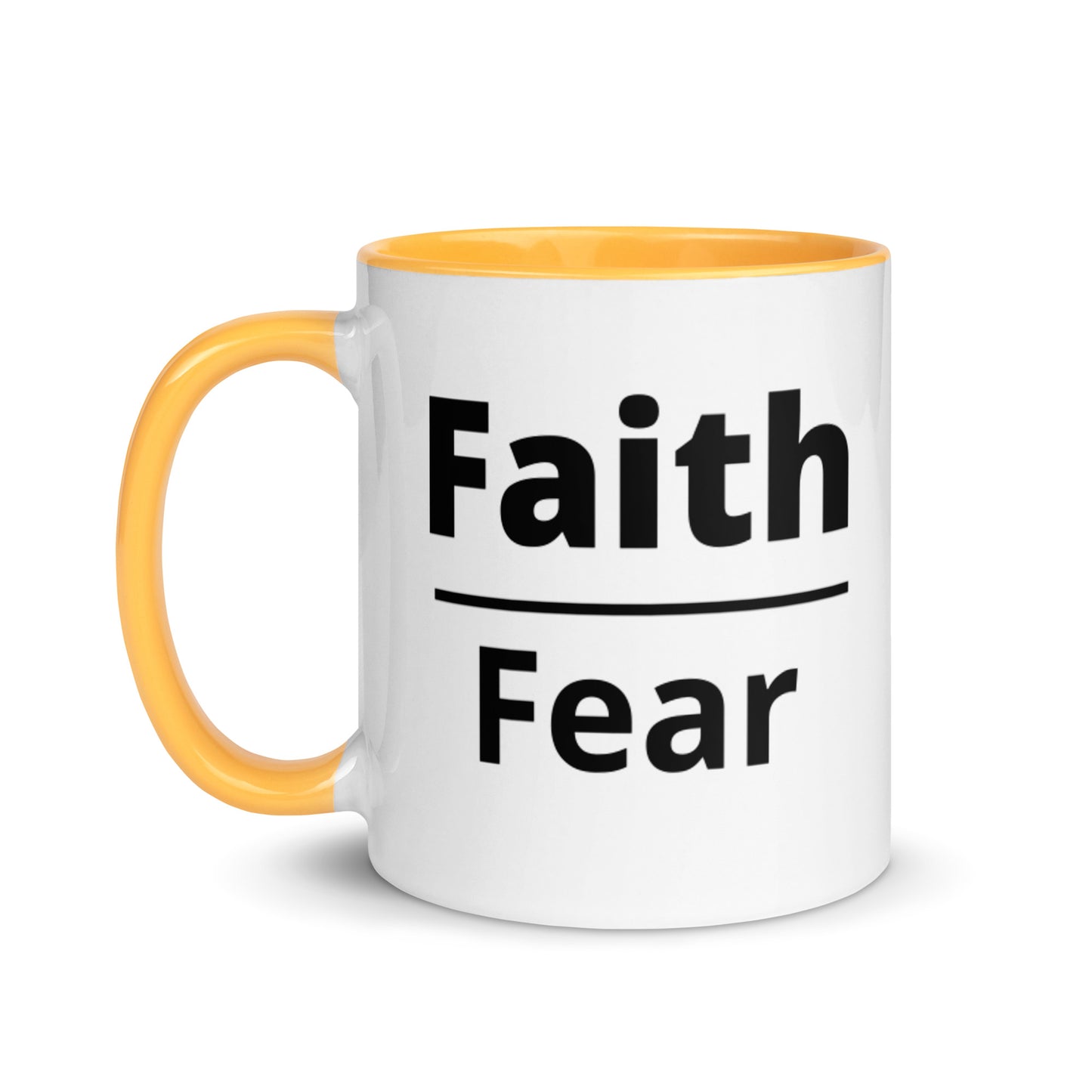 Faith Mug with Color Inside