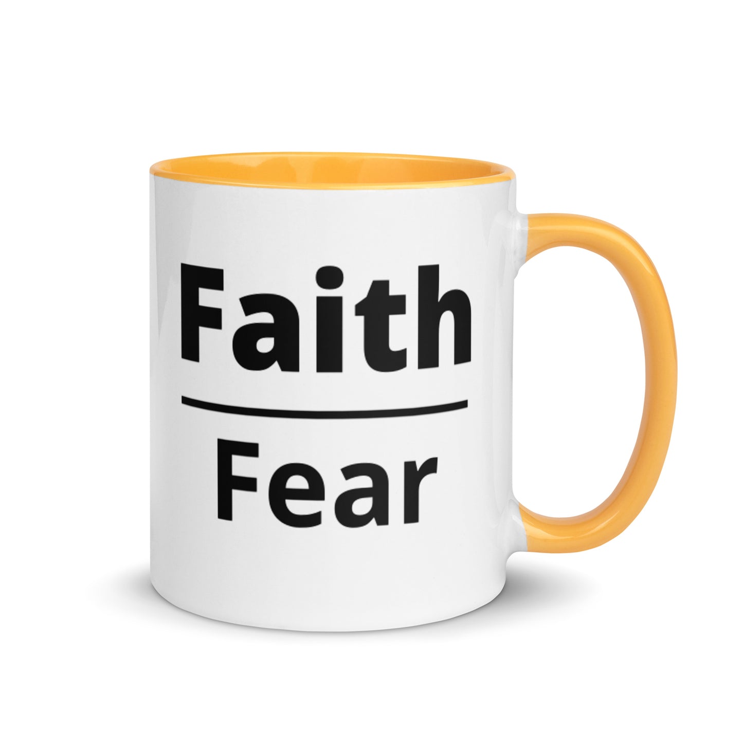 Faith Mug with Color Inside