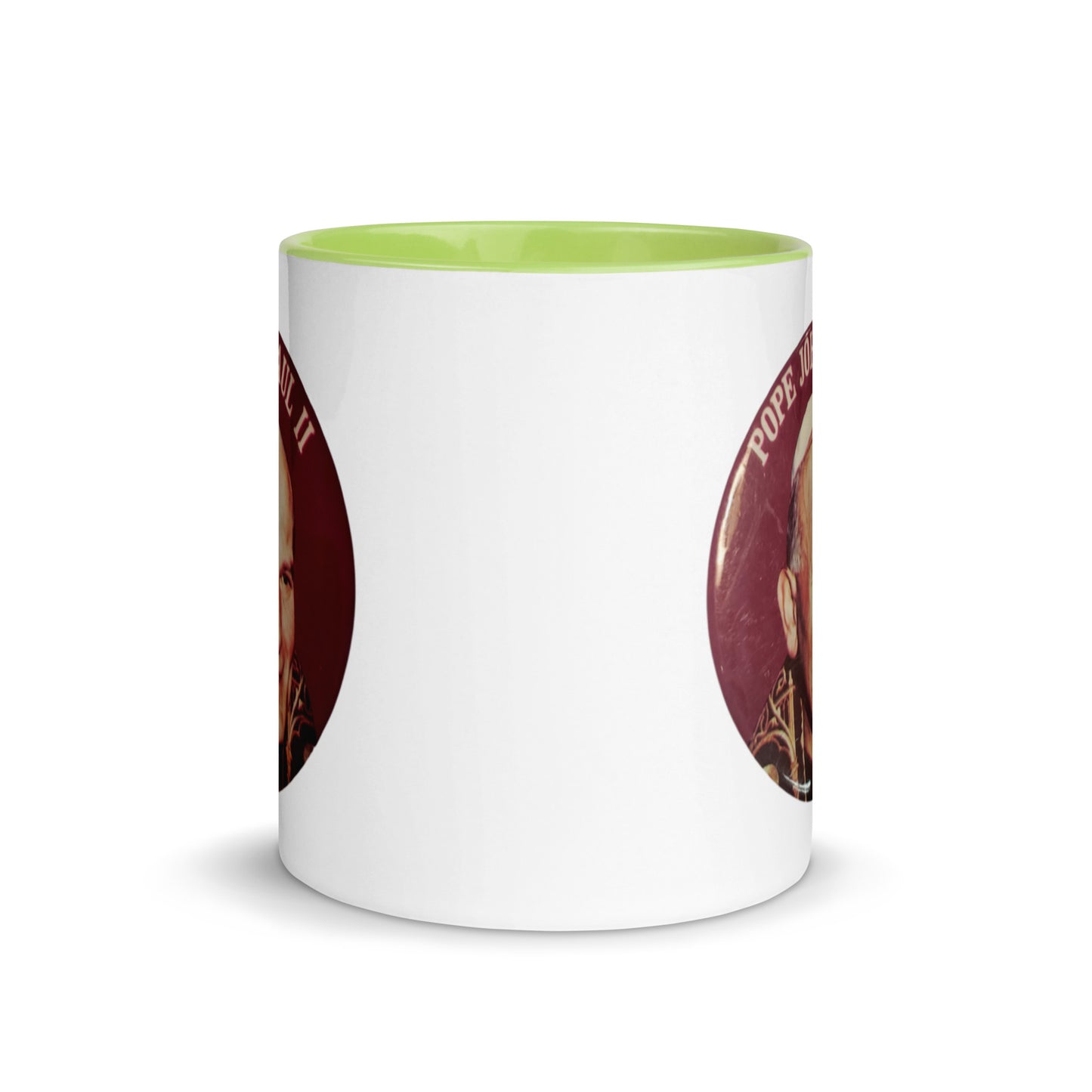 Pope St. John Paul II Mug with Color Inside