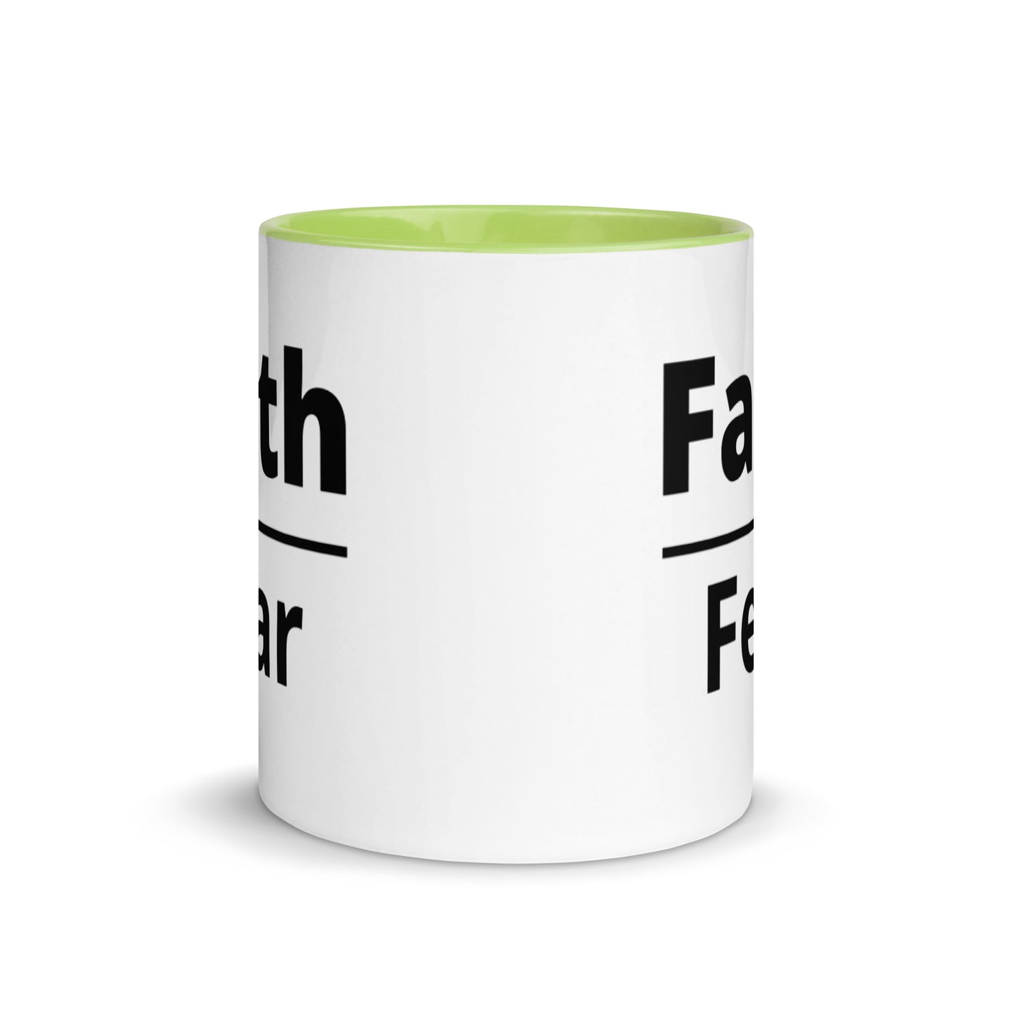 Faith Mug with Color Inside