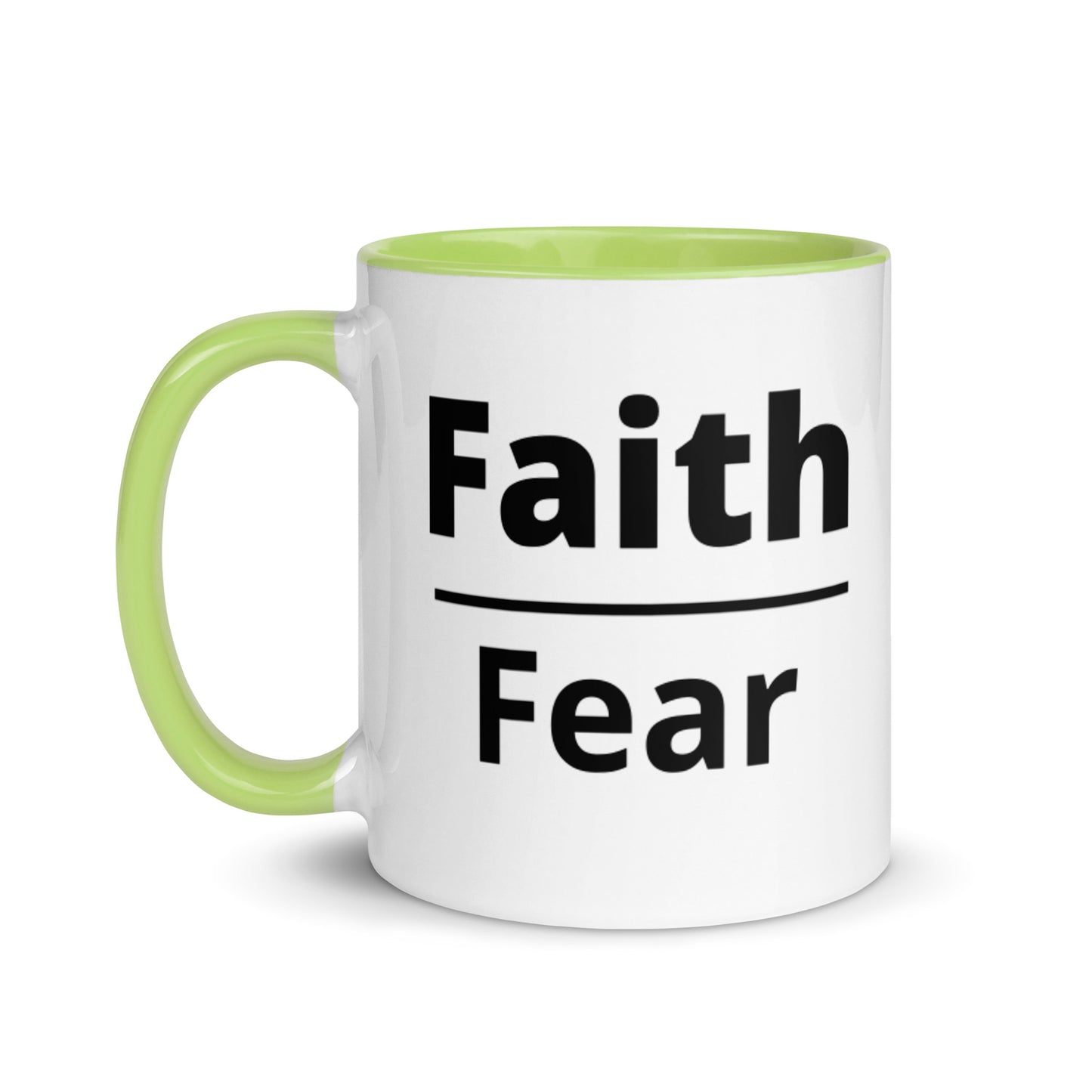 Faith Mug with Color Inside