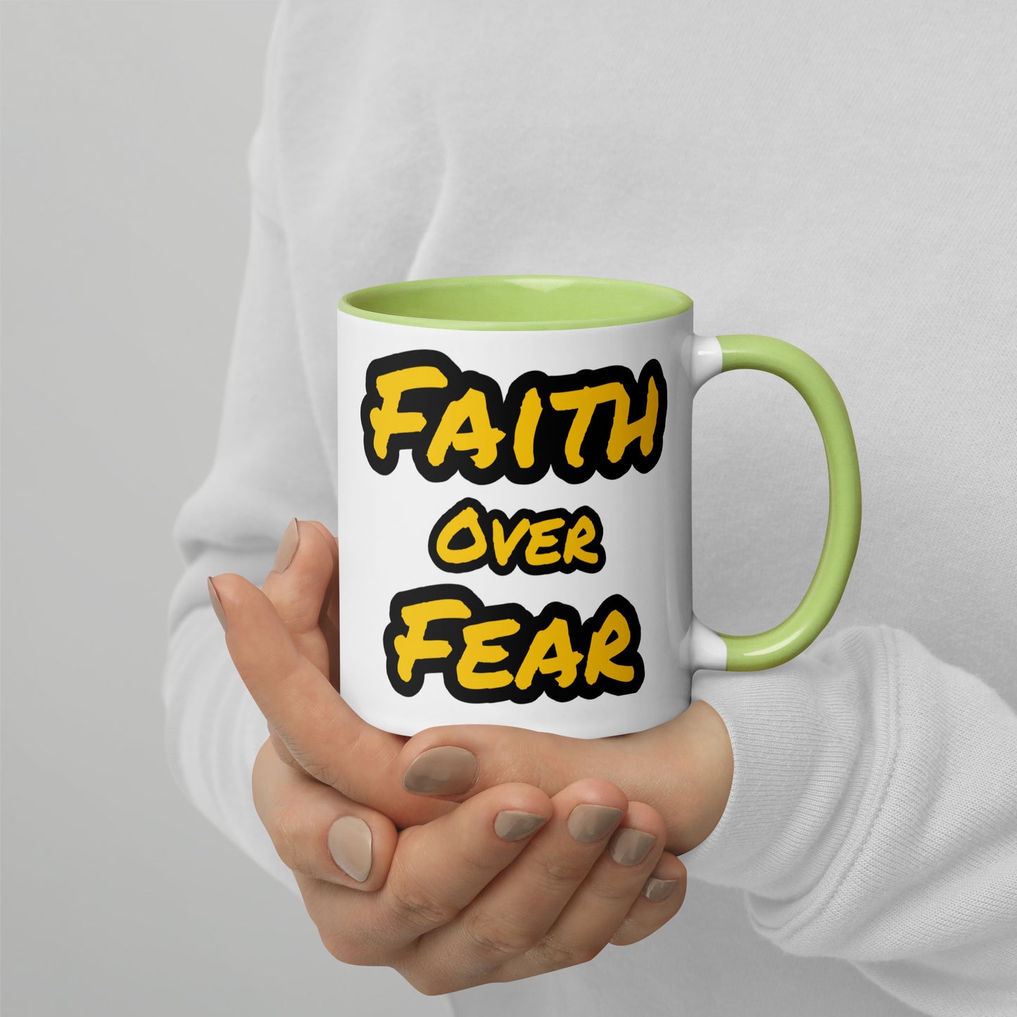 Faith Mug with Color Inside