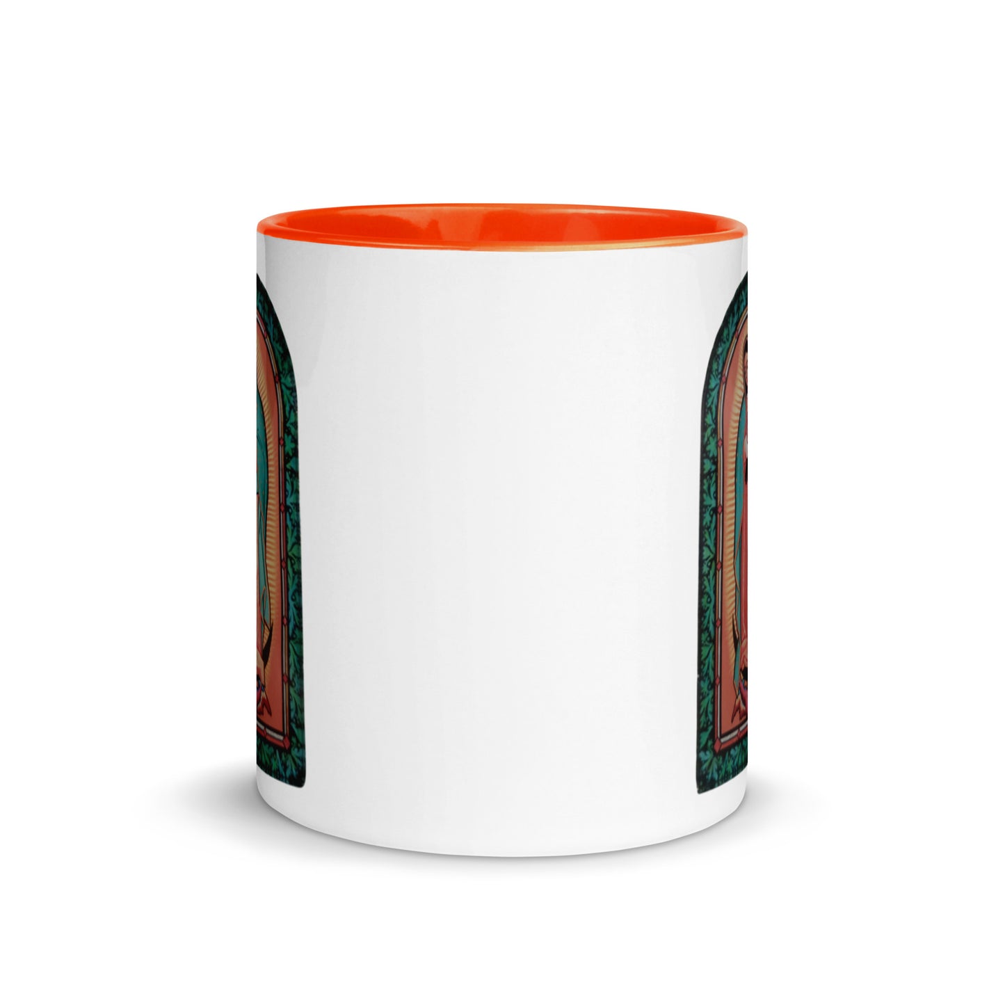 Our Lady of Guadalupe Mug with Color Inside