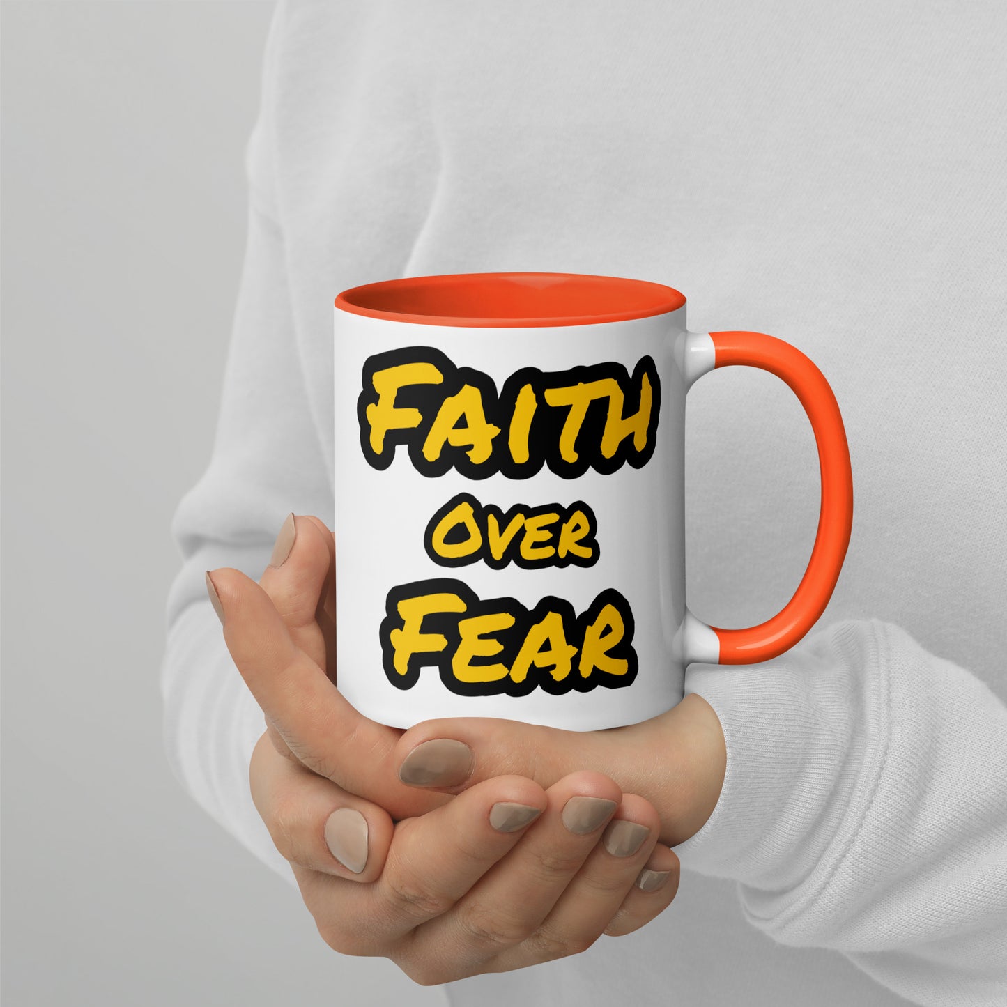 Faith Mug with Color Inside