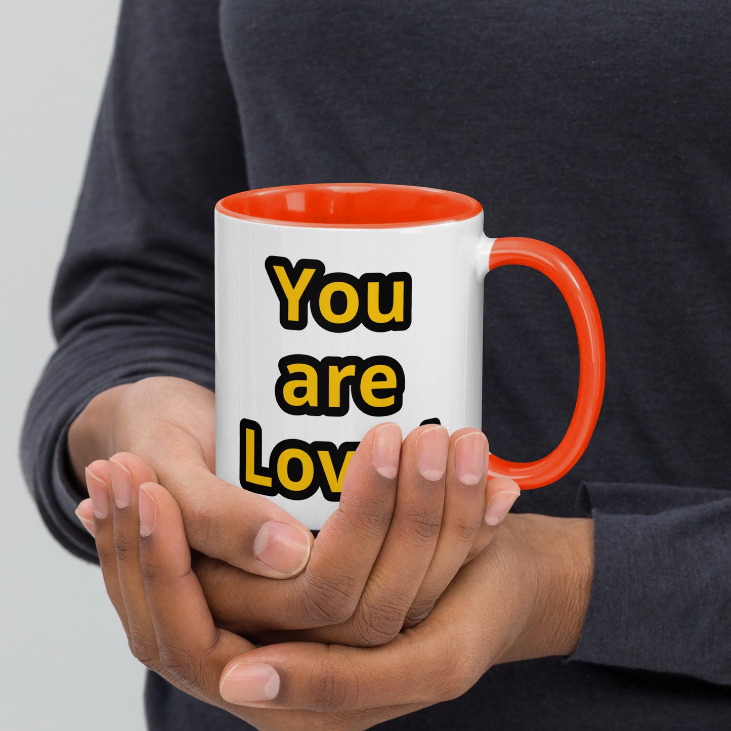 Love Mug with Color Inside