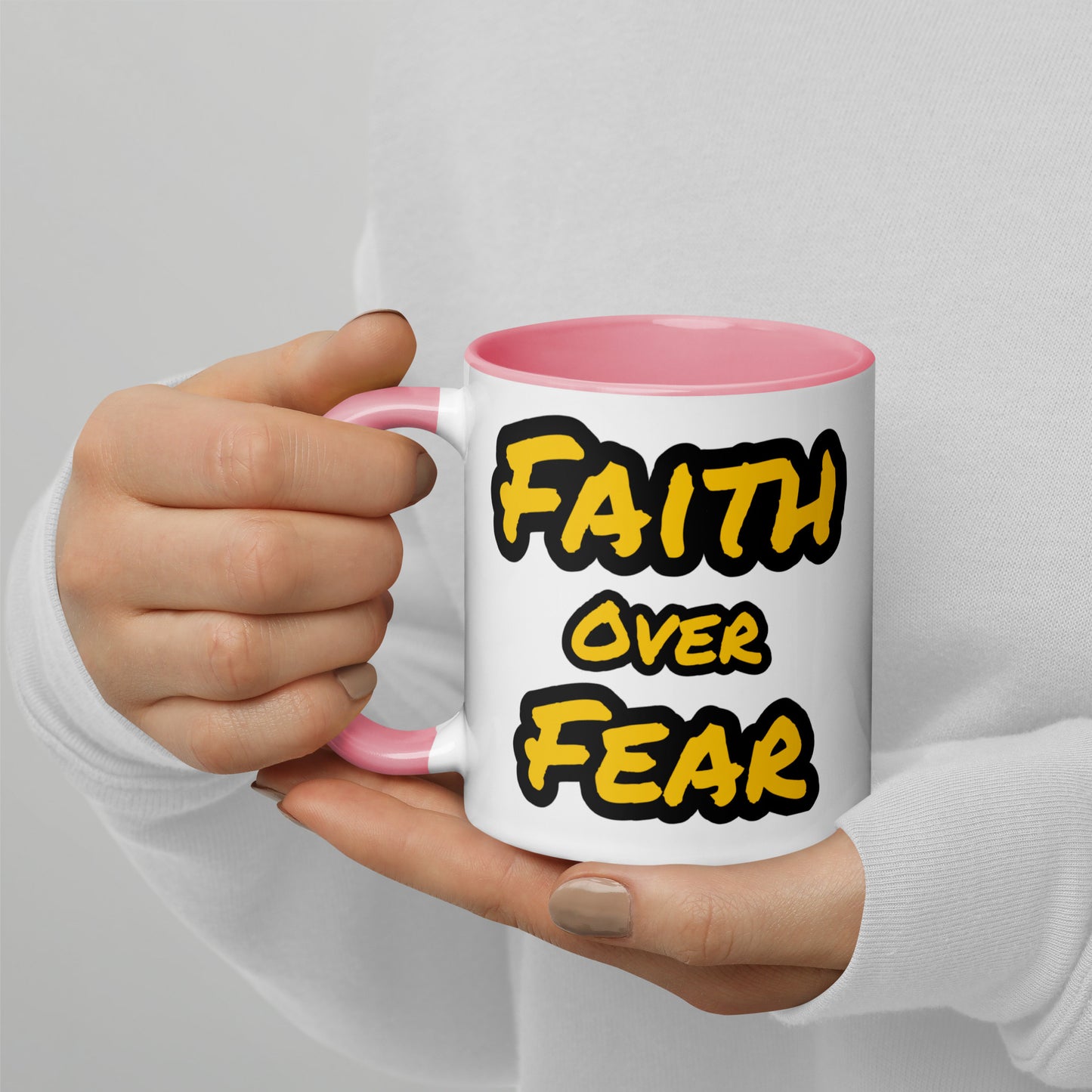 Faith Mug with Color Inside