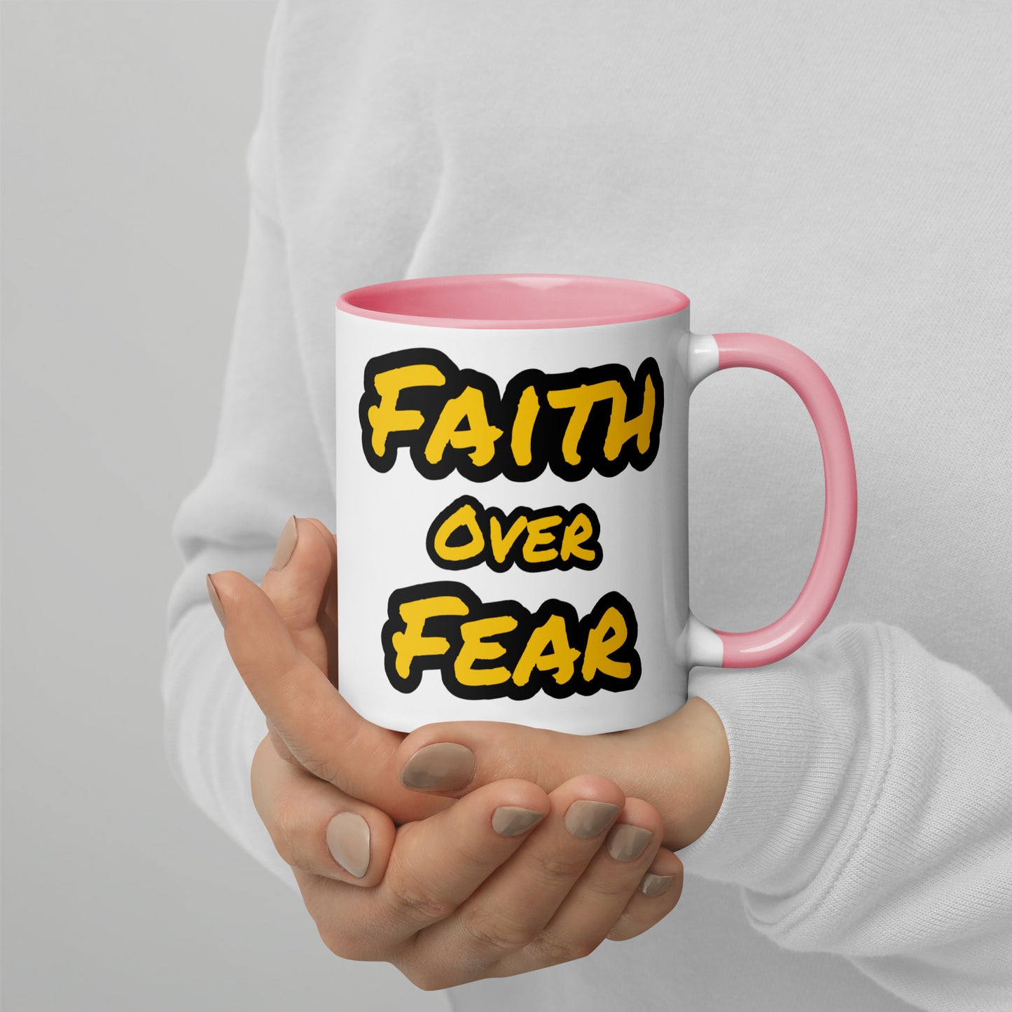 Faith Mug with Color Inside
