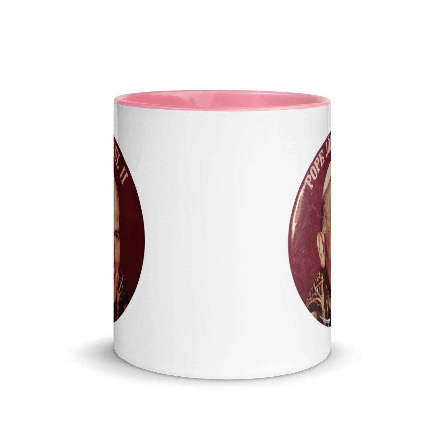 Pope St. John Paul II Mug with Color Inside