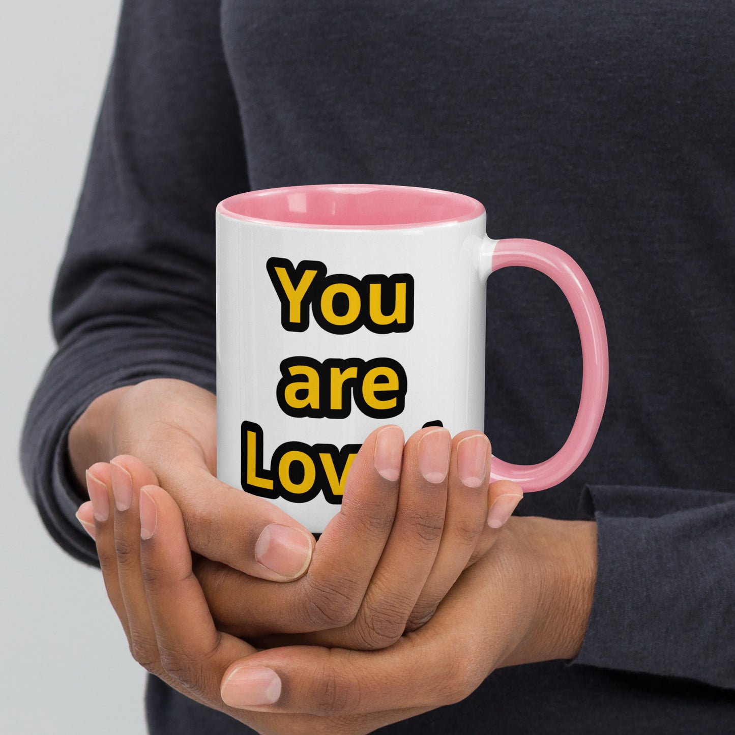 Love Mug with Color Inside