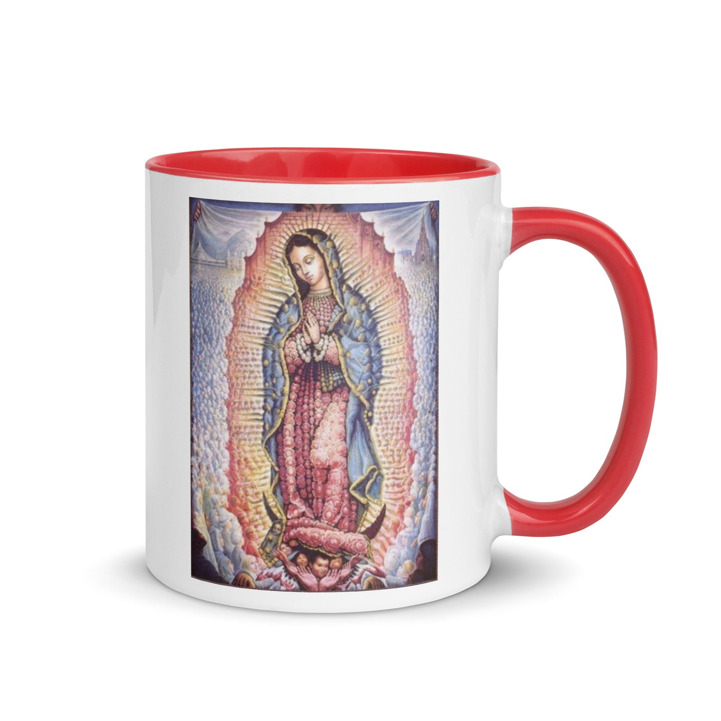 Our Lady of Guadalupe Mug with Color Inside