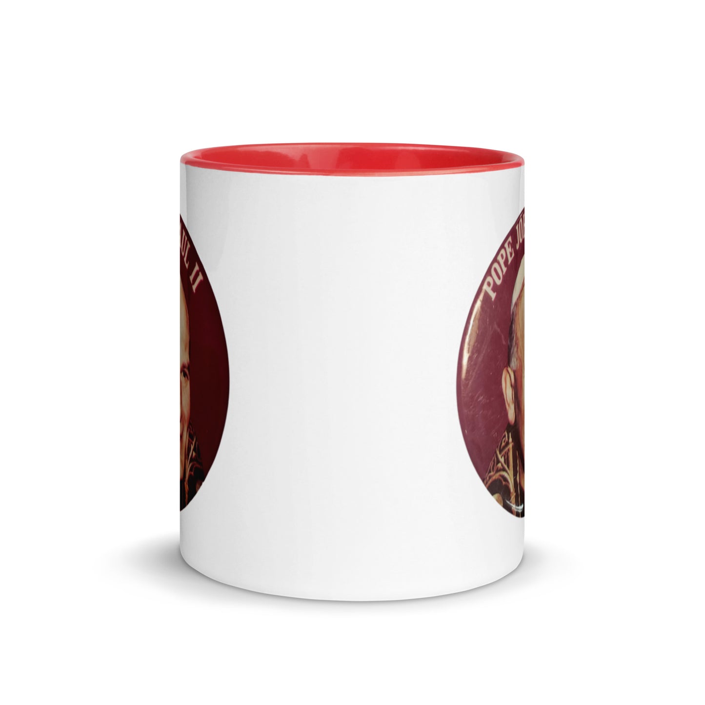 Pope St. John Paul II Mug with Color Inside