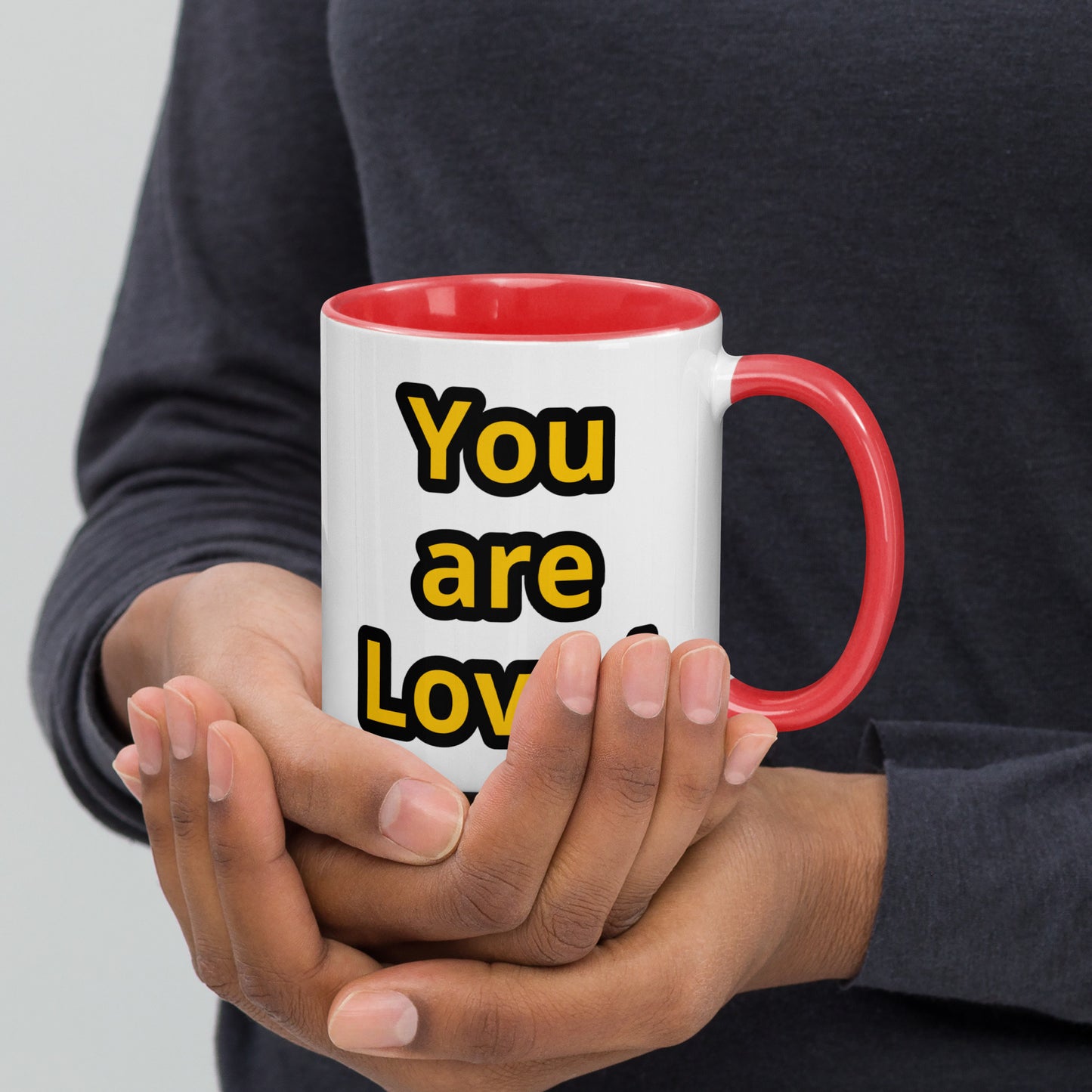 Love Mug with Color Inside