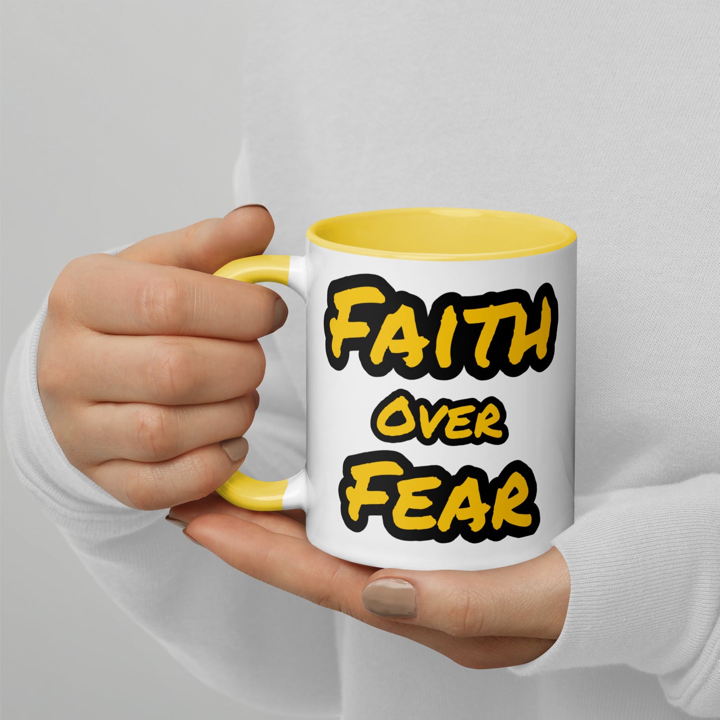 Faith Mug with Color Inside