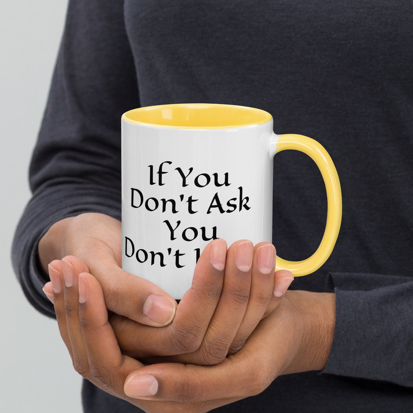 Don't Ask Mug with Color Inside