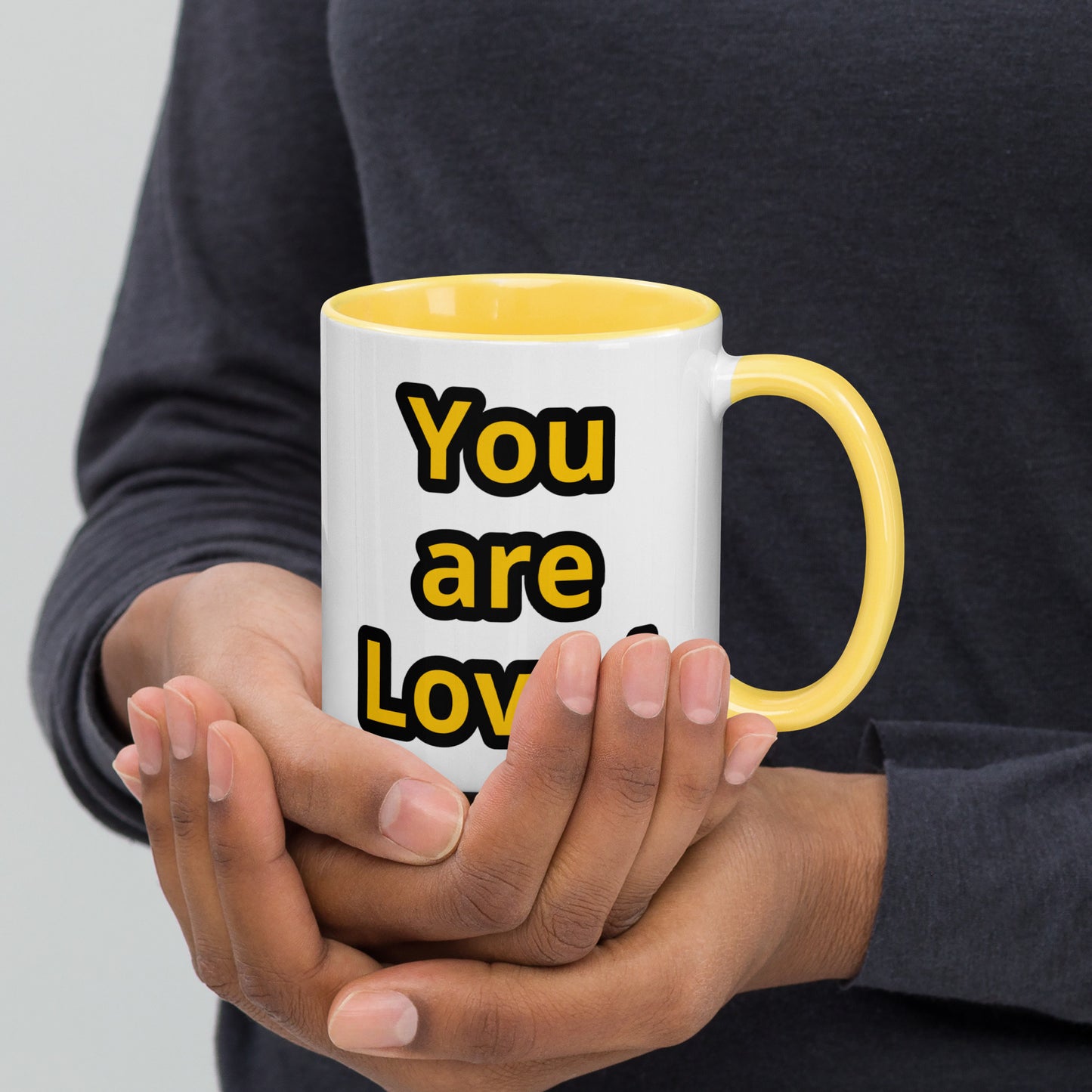 Love Mug with Color Inside