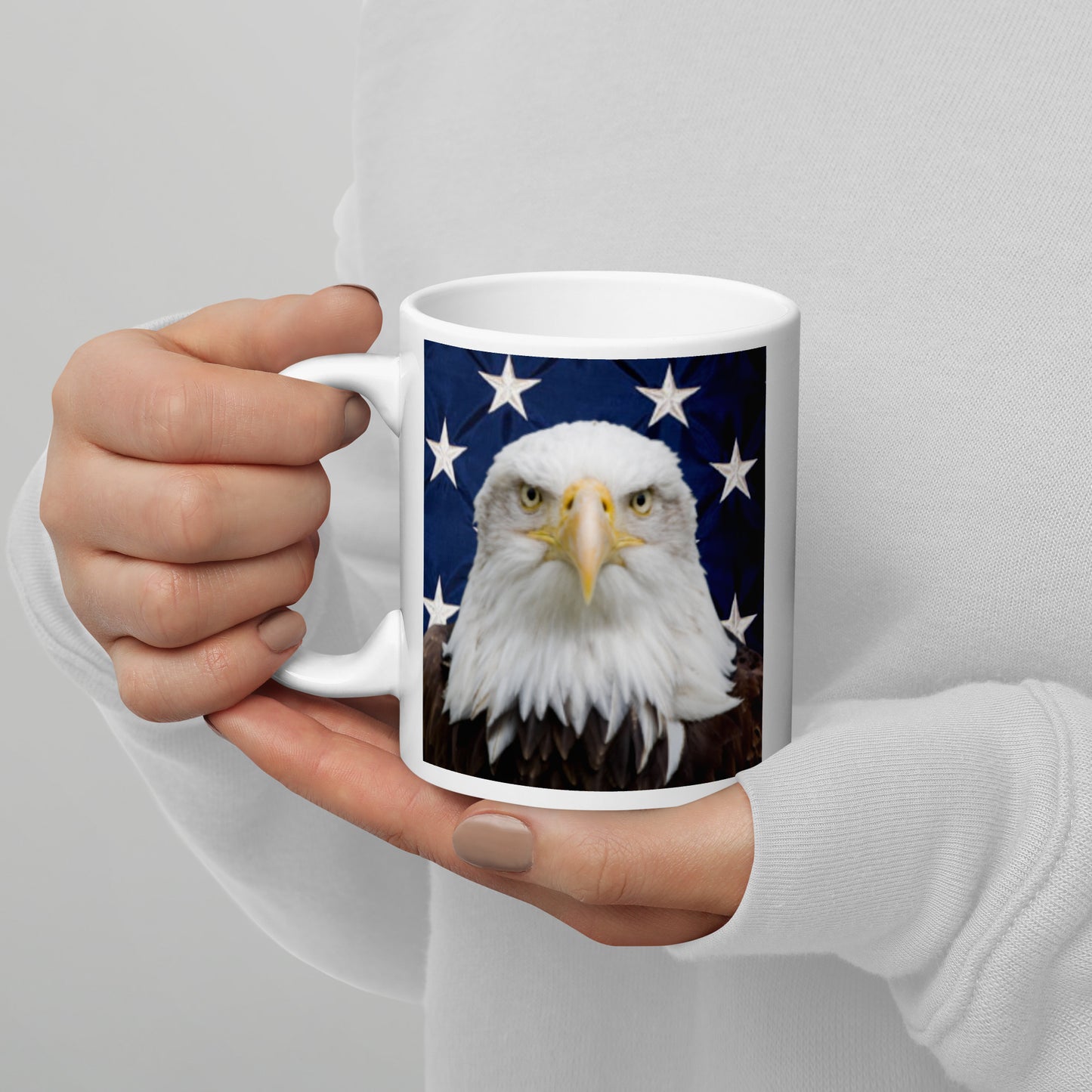 Patriotic Eagle Mug