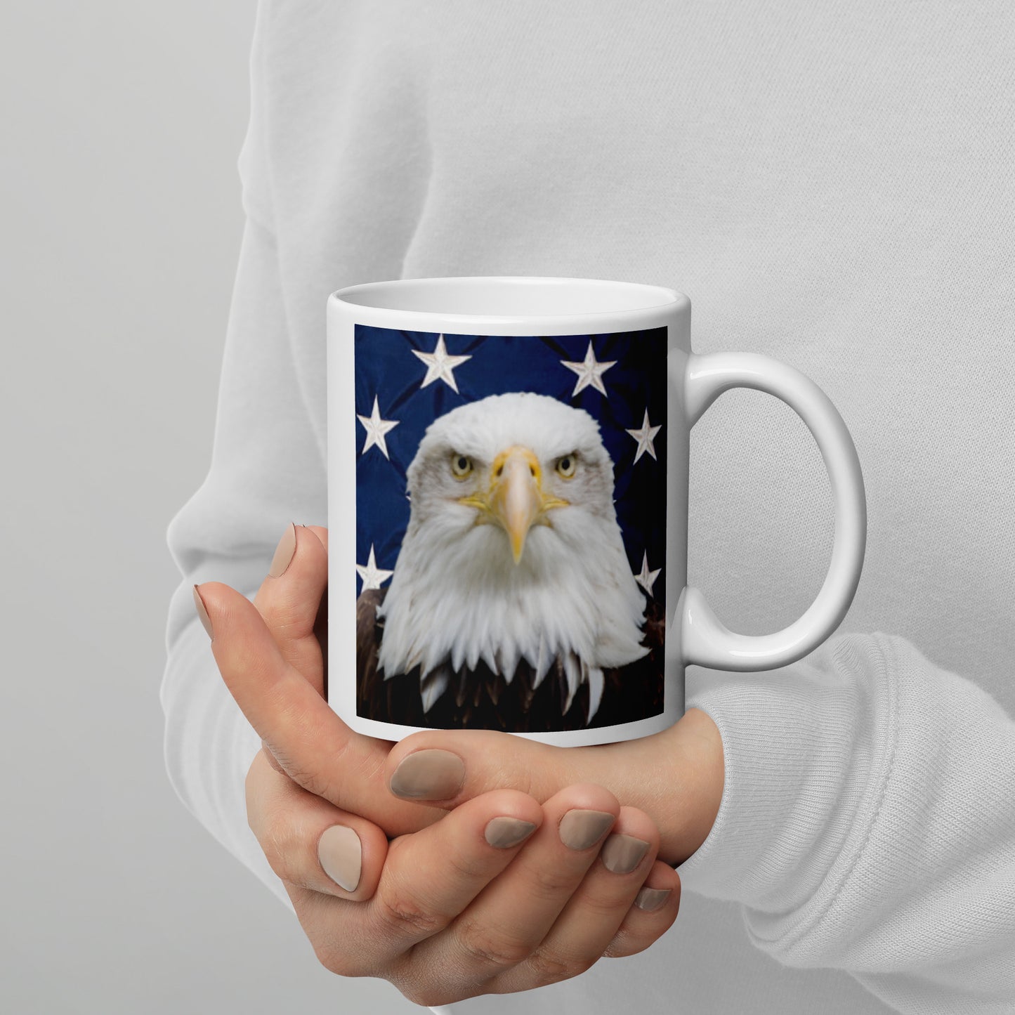 Patriotic Eagle Mug