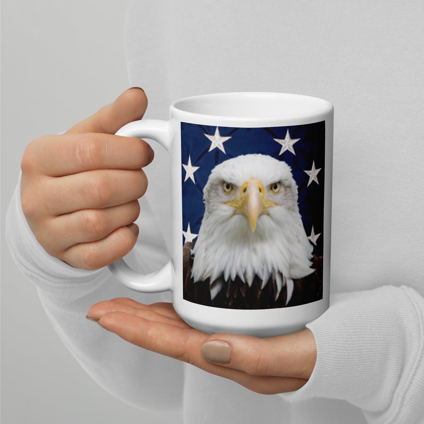 Patriotic Eagle Mug