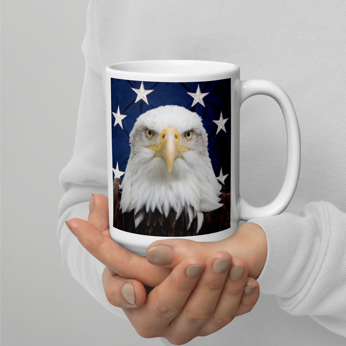 Patriotic Eagle Mug