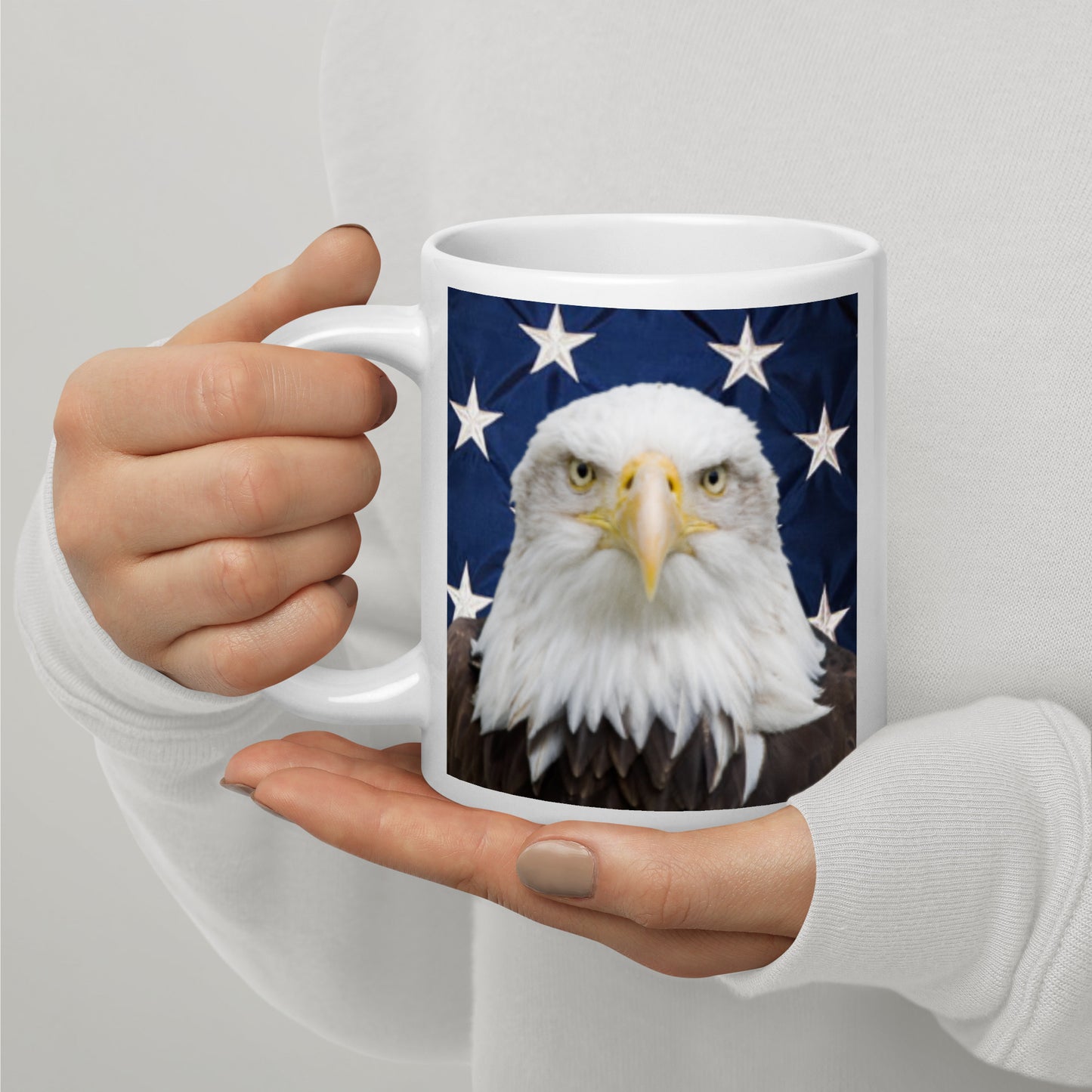 Patriotic Eagle Mug