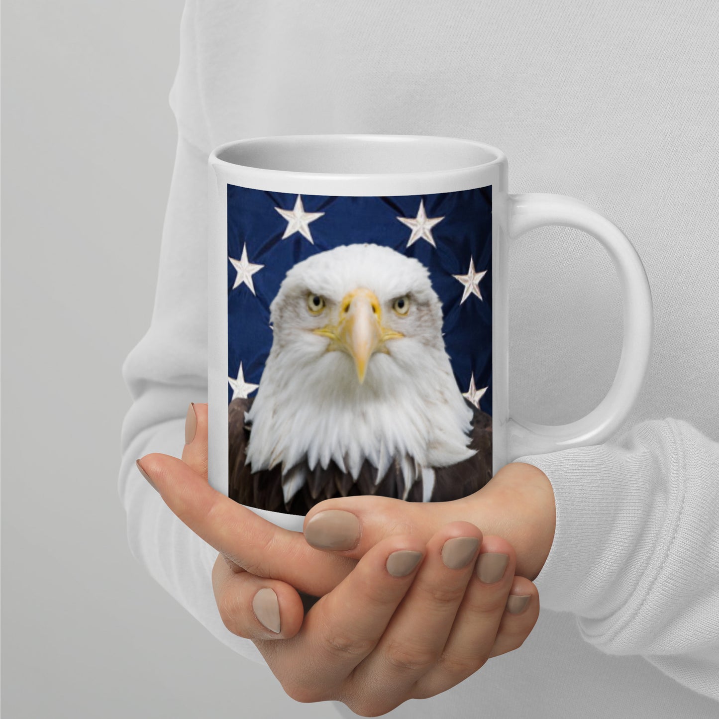 Patriotic Eagle Mug